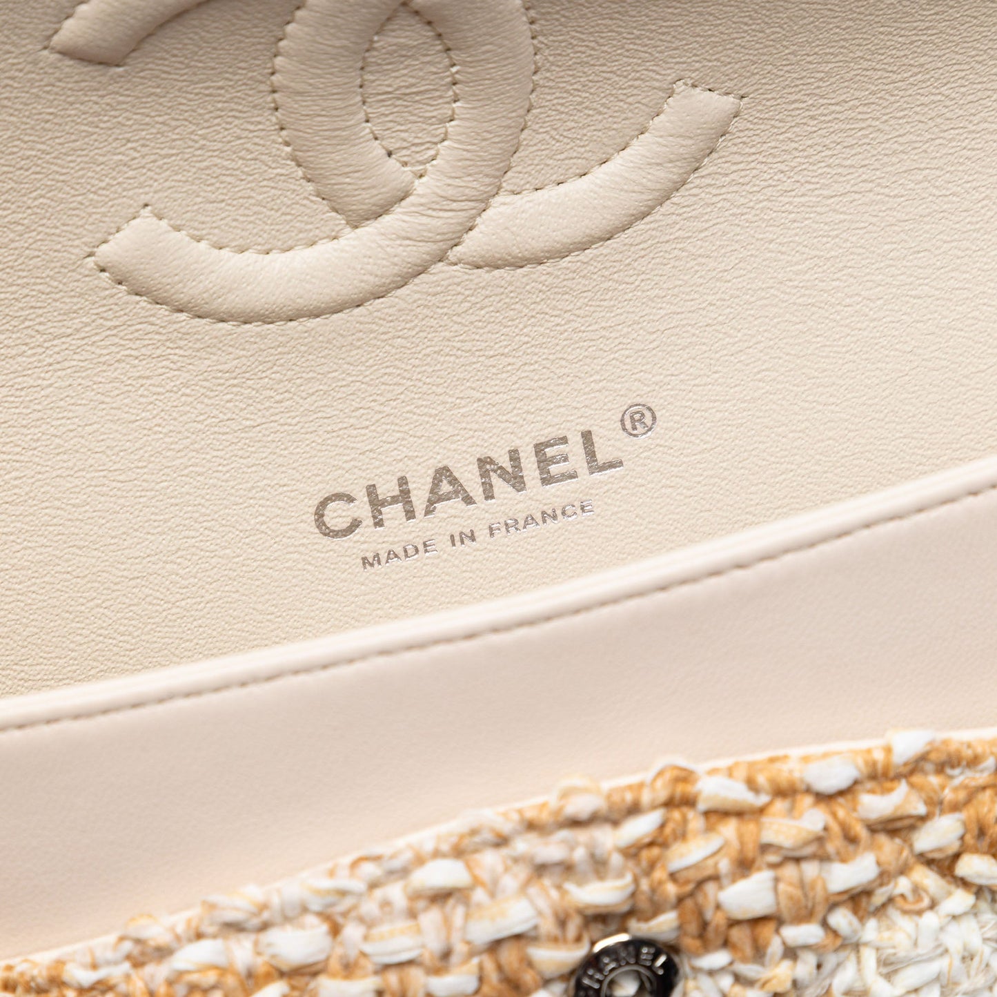 Chanel Medium Classic Tweed Double Flap