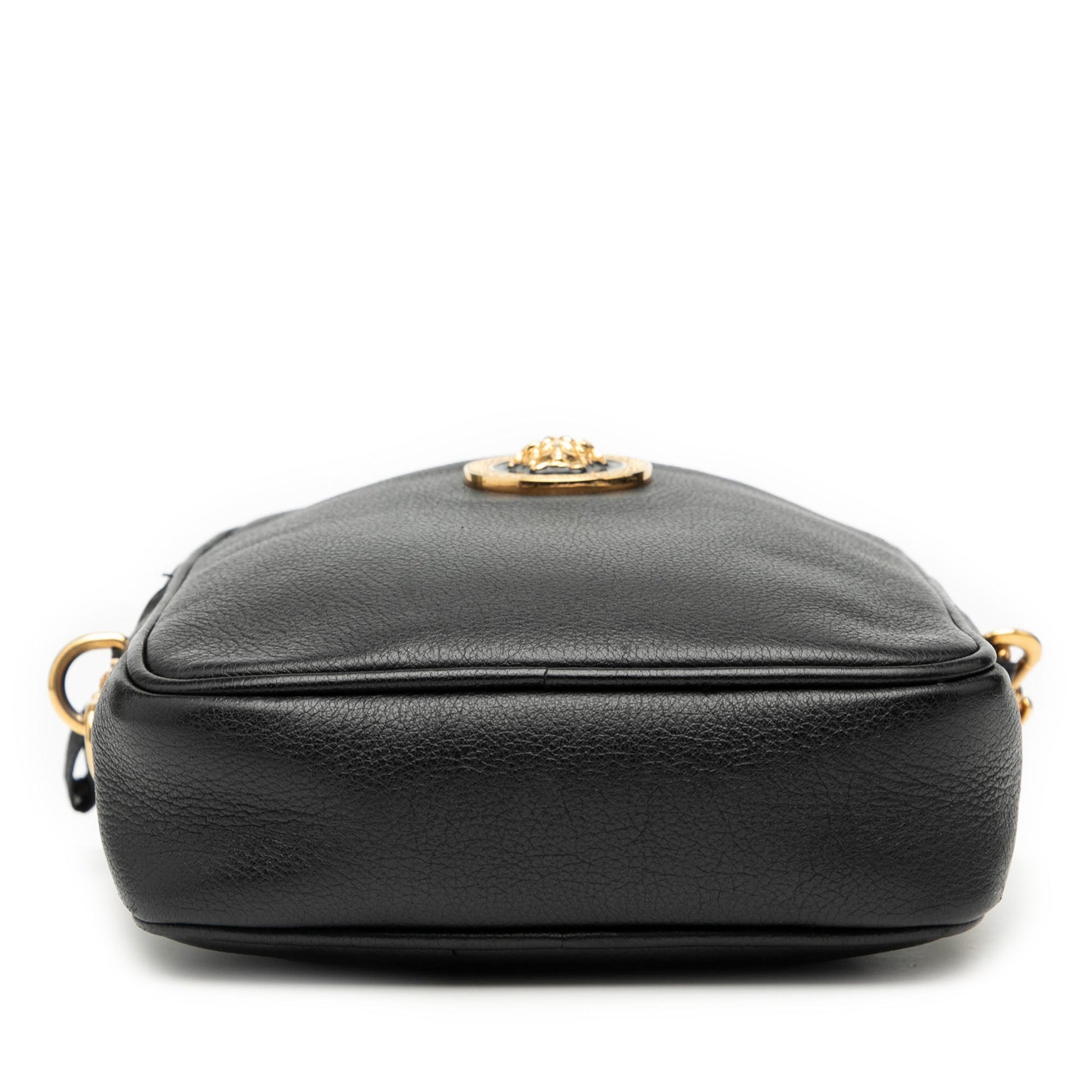 Versace Leather Medusa Crossbody