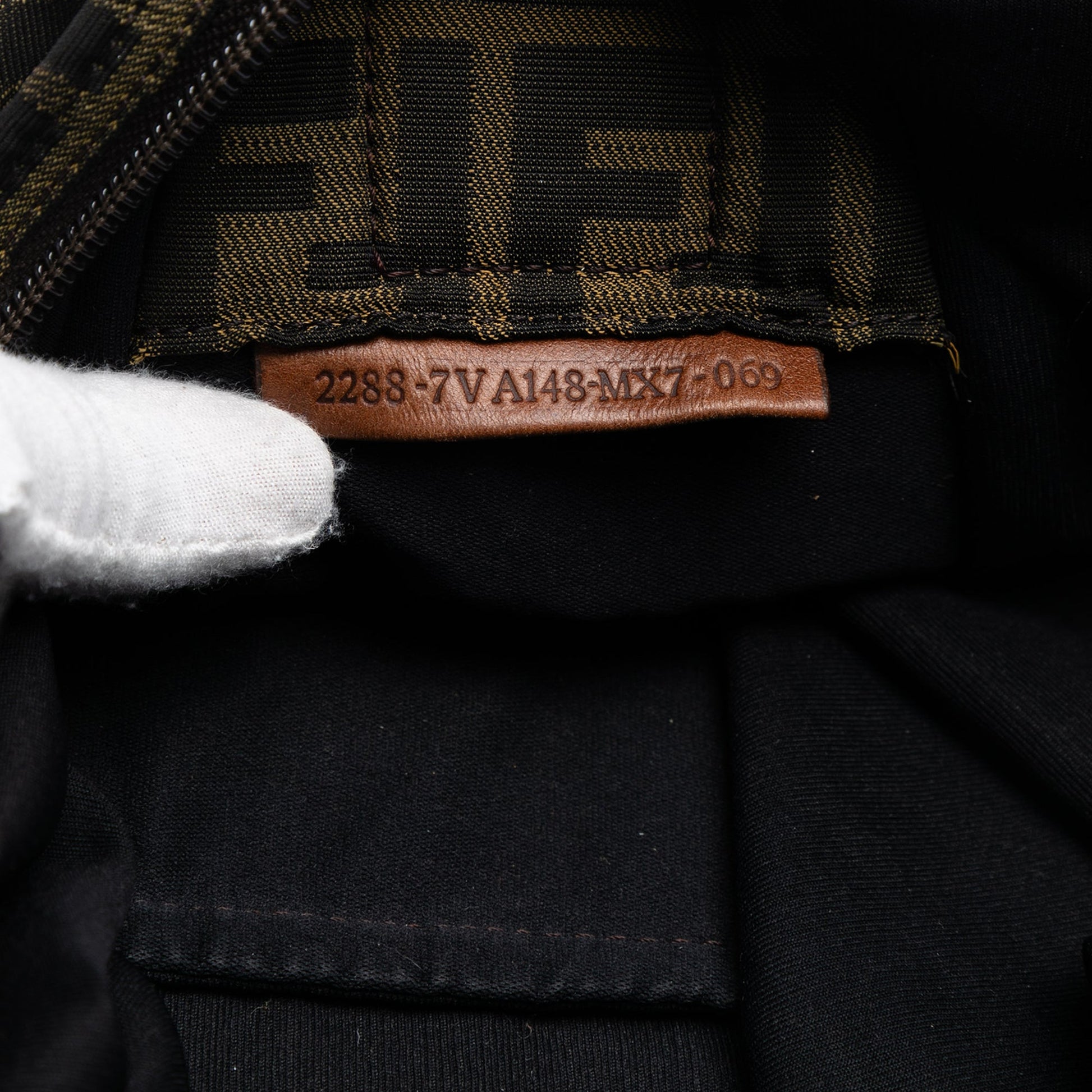 Fendi Zucca Canvas Crossbody