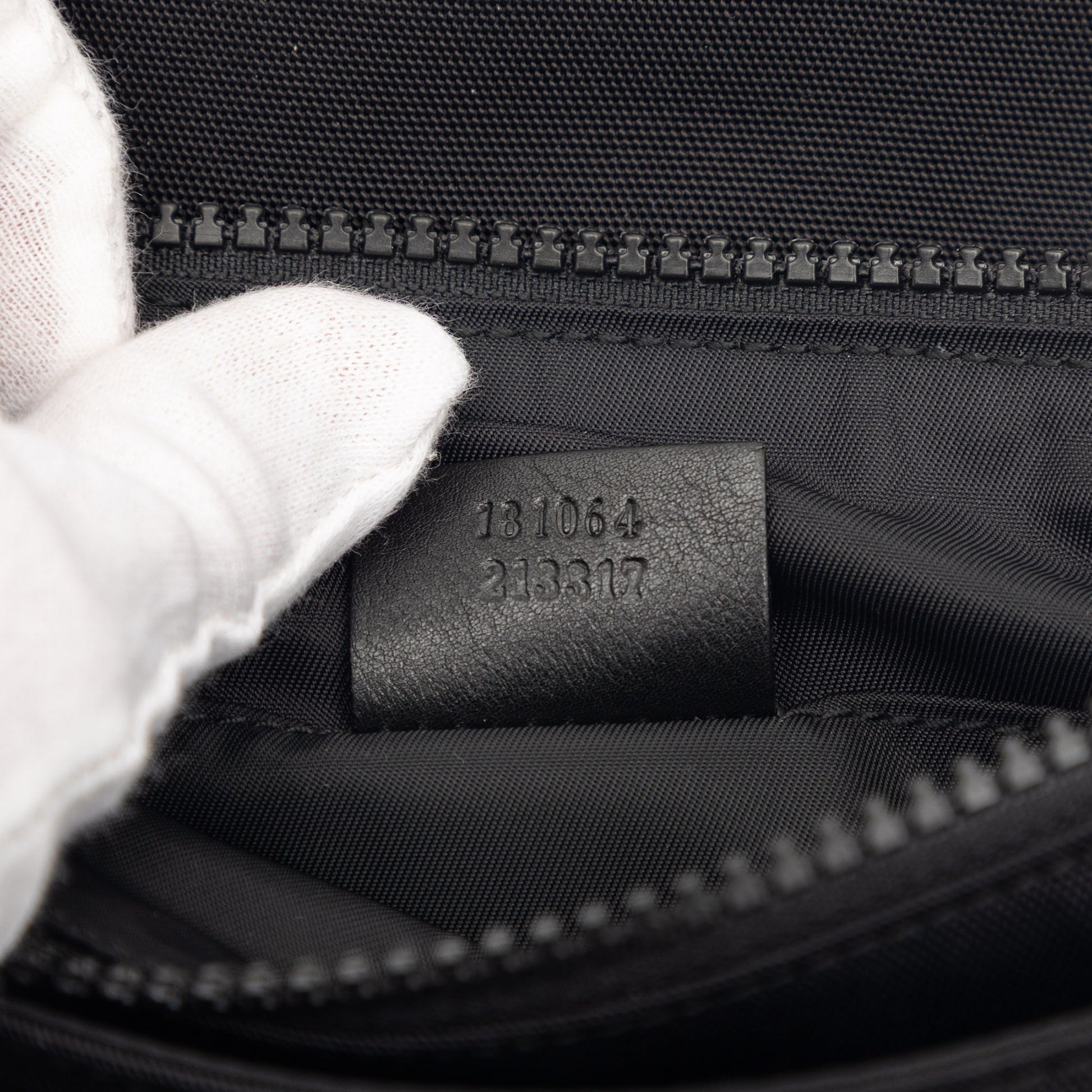 Gucci Nylon Interlocking G Web Belt Bag