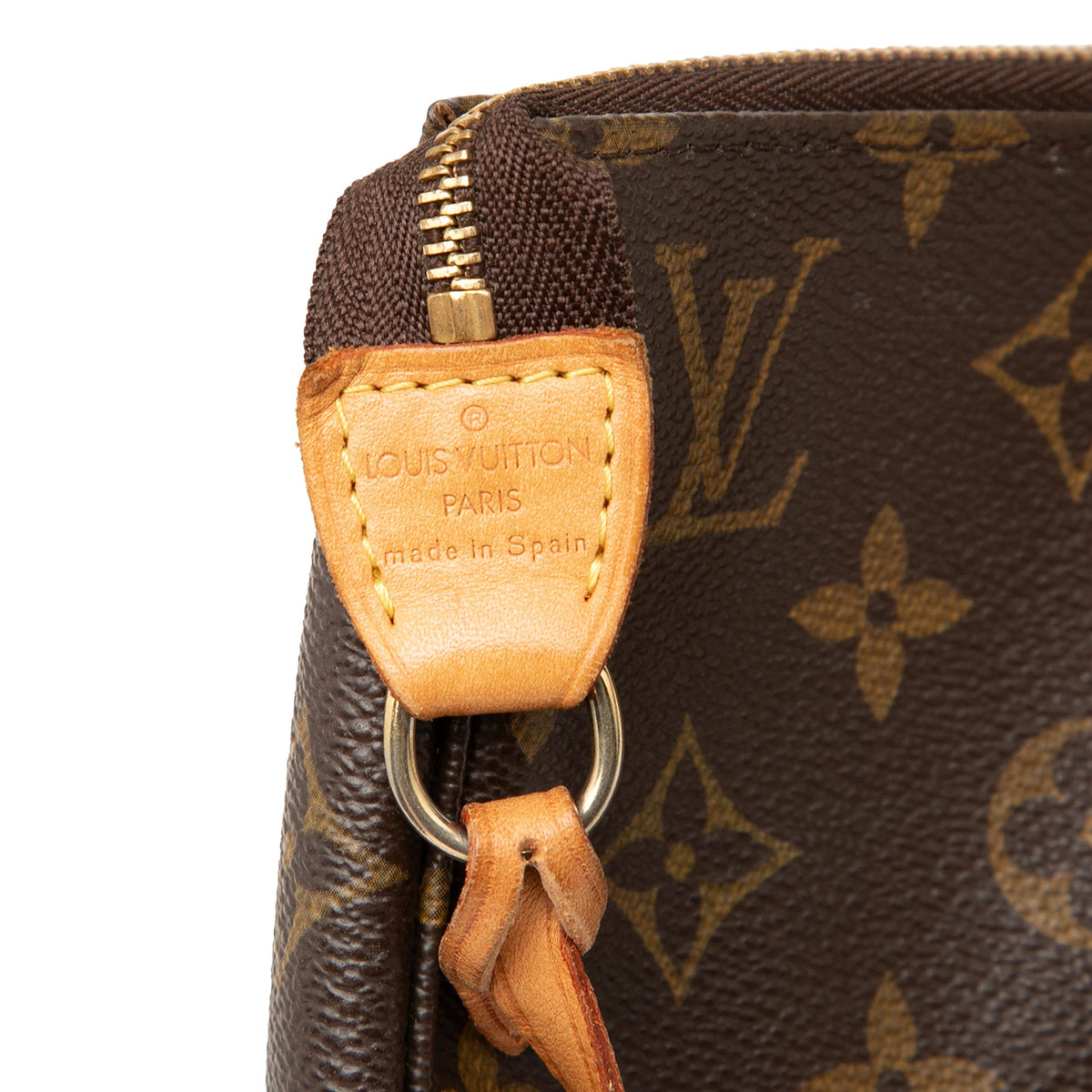 Louis Vuitton Monogram Pochette Accessoires — Brown