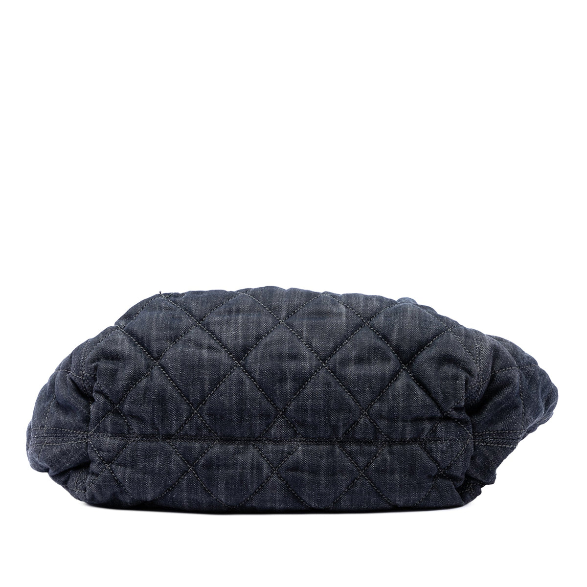 Chanel Large Quilted Denim Stretch Spirit Cabas Tote