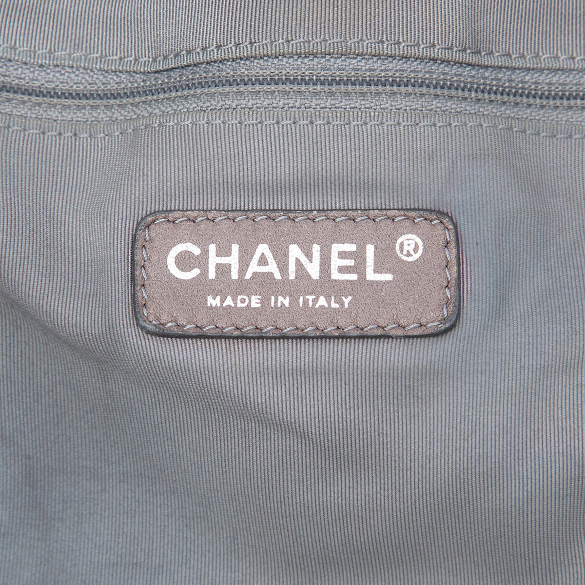 Chanel Large Quilted Denim Stretch Spirit Cabas Tote