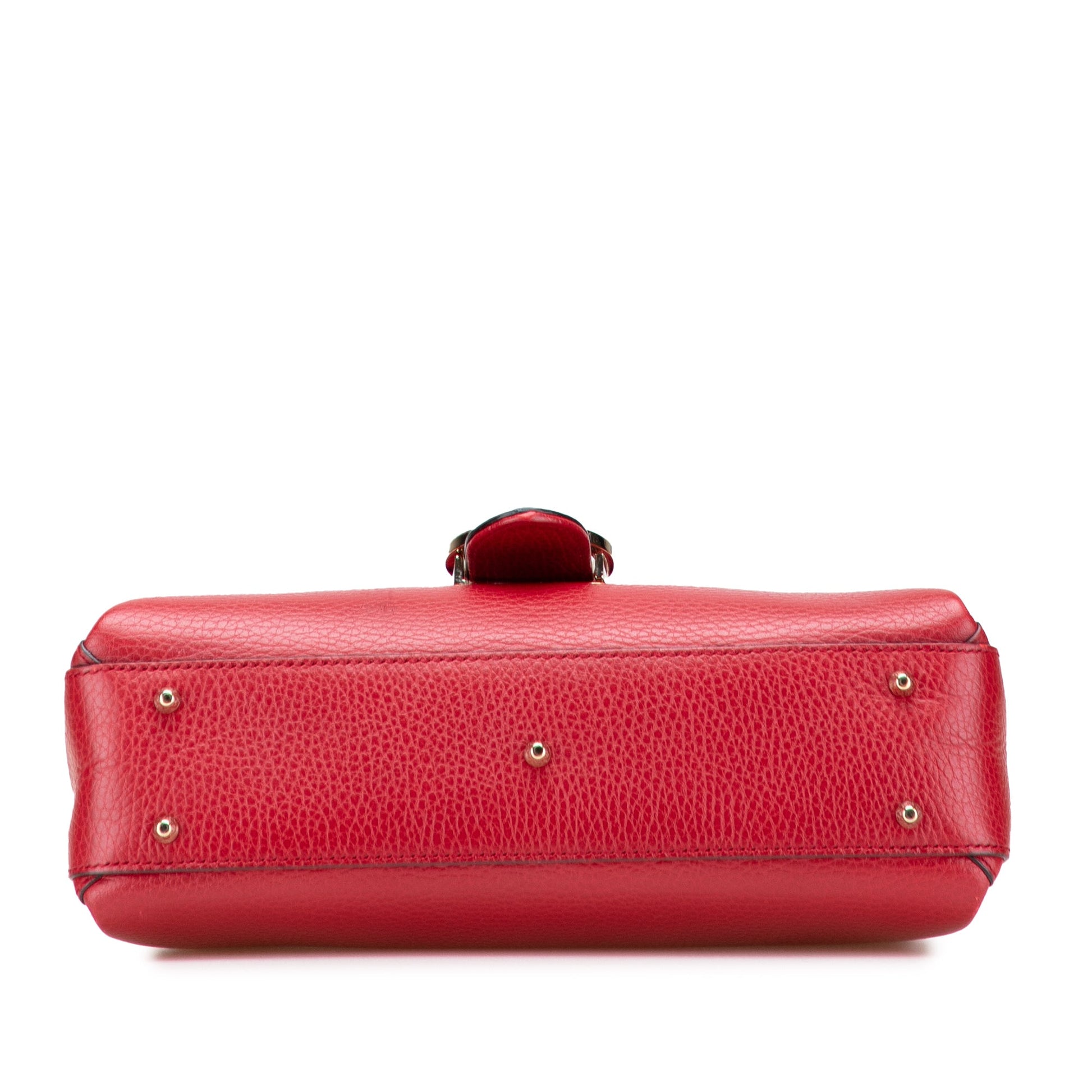 Gucci Small Dollar Calf Interlocking G Satchel