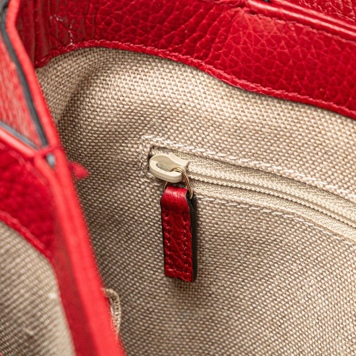 Gucci Small Dollar Calf Interlocking G Satchel
