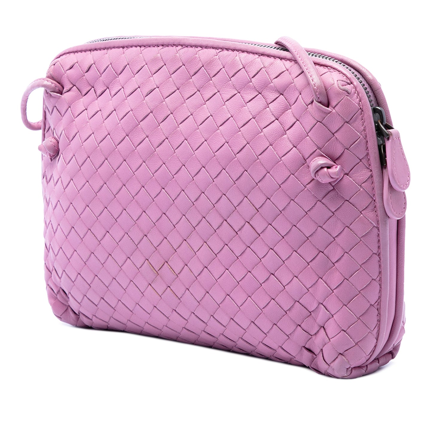 Bottega Veneta Nappa Intrecciato Nodini Crossbody