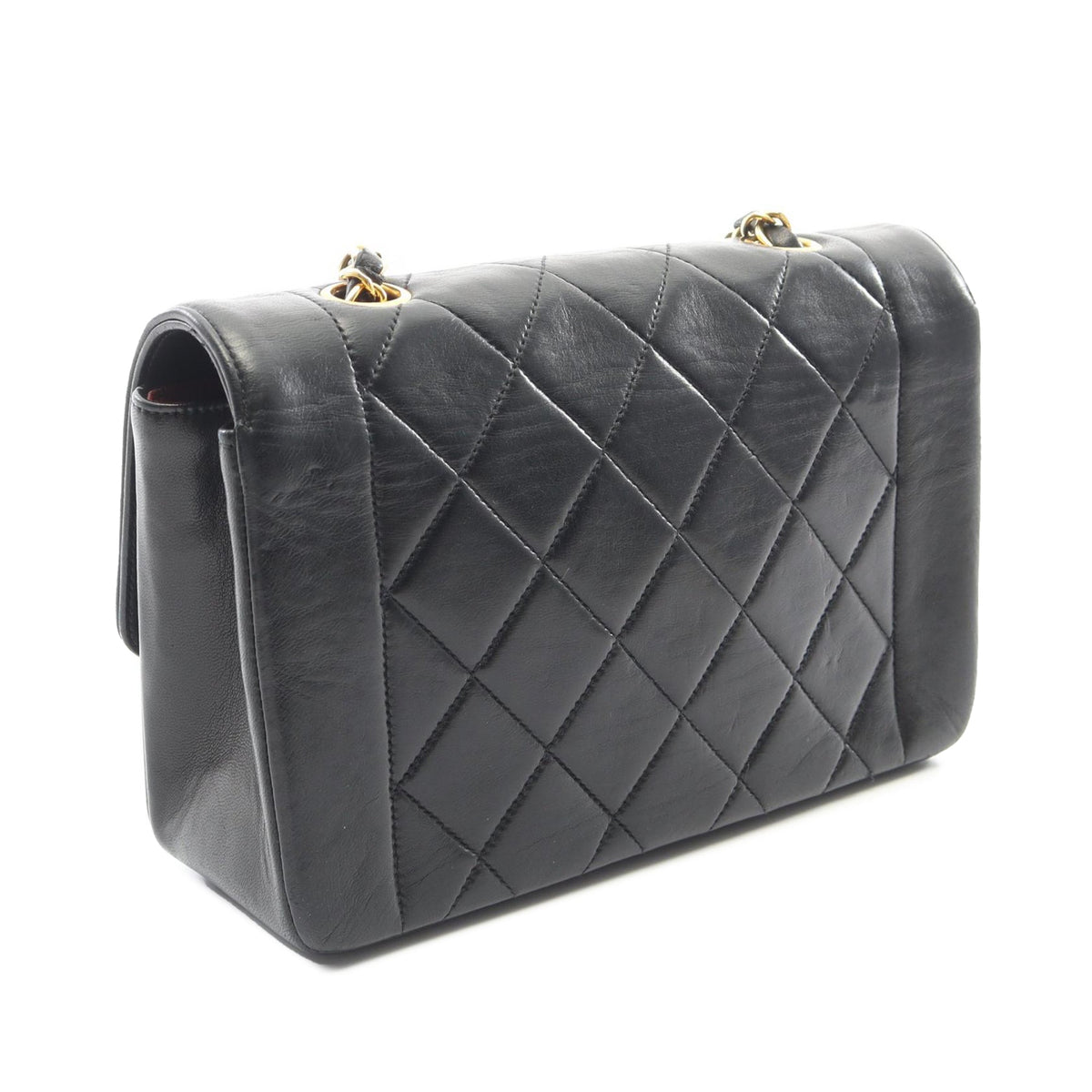 Chanel Small Lambskin Diana Flap