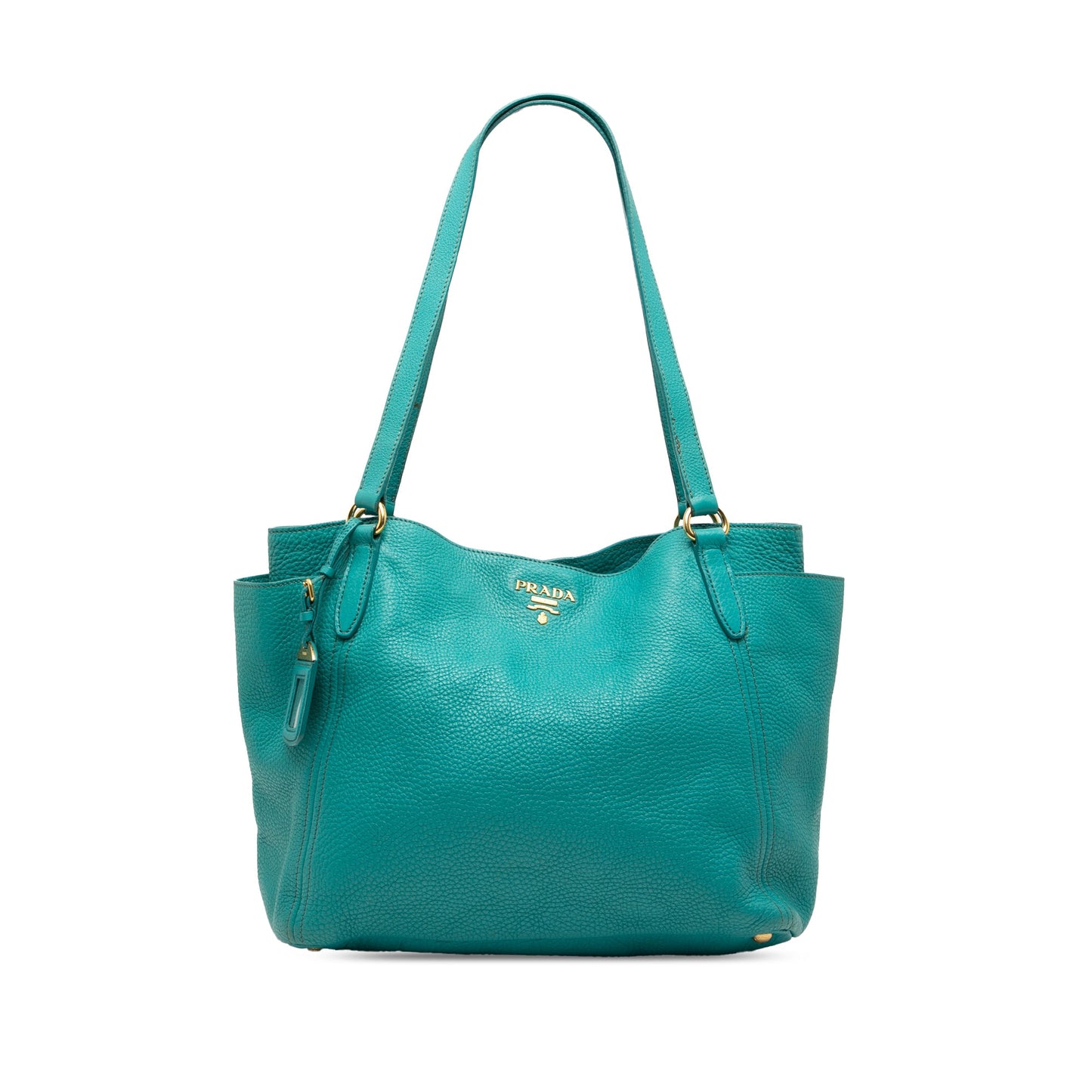 Prada Vitello Daino Side Pocket Tote