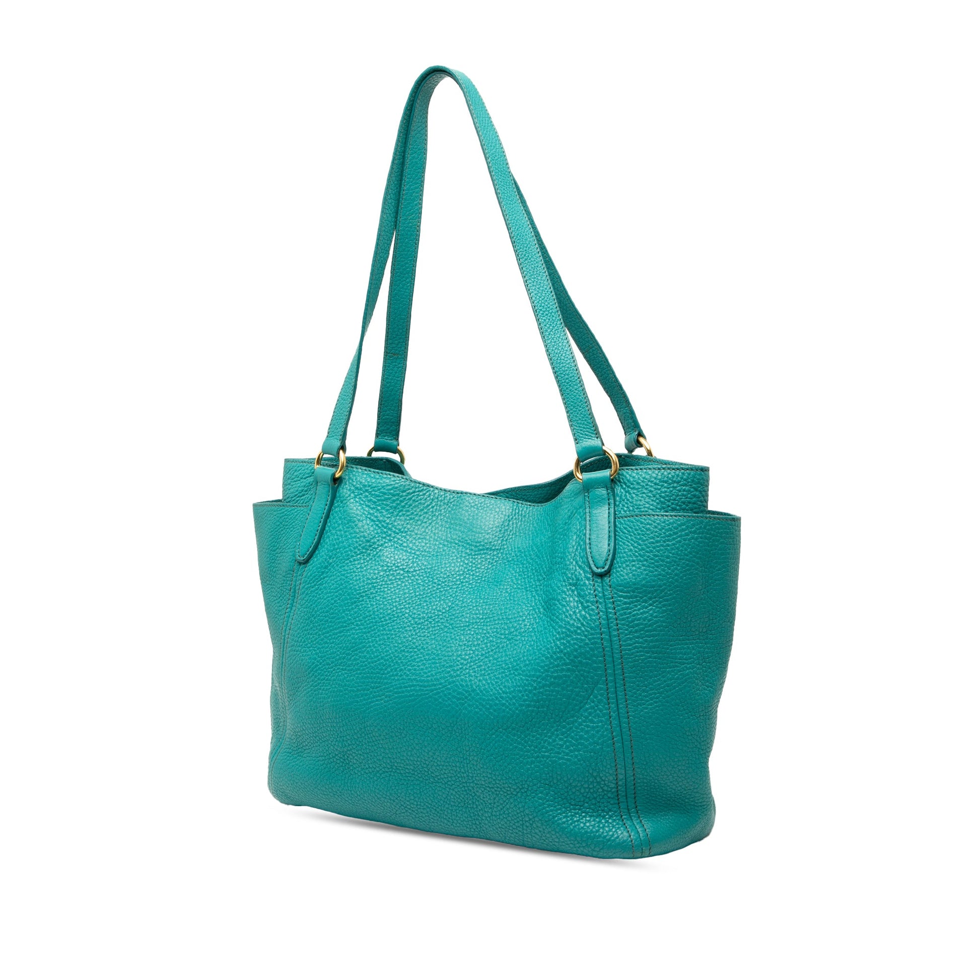 Prada Vitello Daino Side Pocket Tote