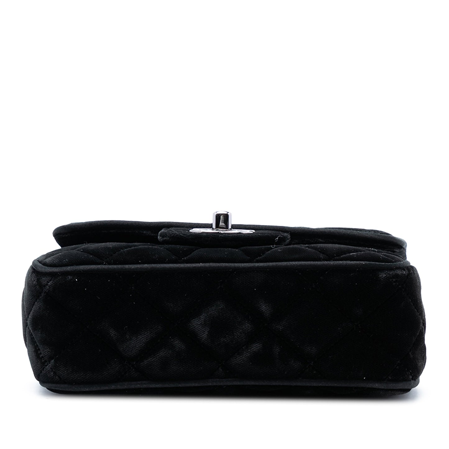 Chanel Mini Square Classic Velvet Single Flap