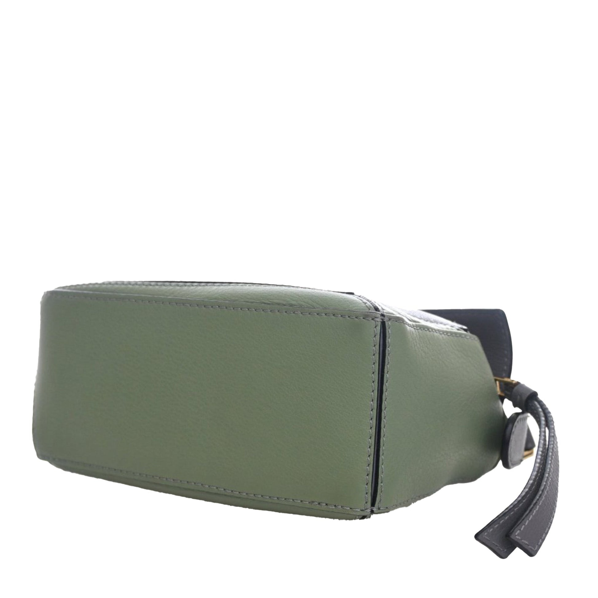 Mini Tricolor Calfskin Puzzle Satchel
