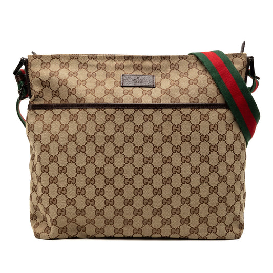 Gucci GG Canvas Web Crossbody