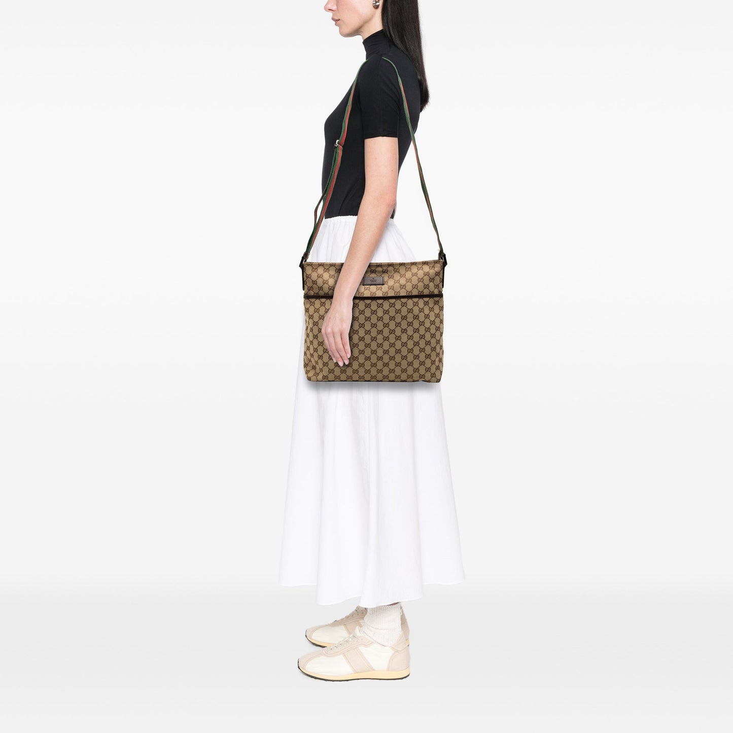 Gucci GG Canvas Web Crossbody