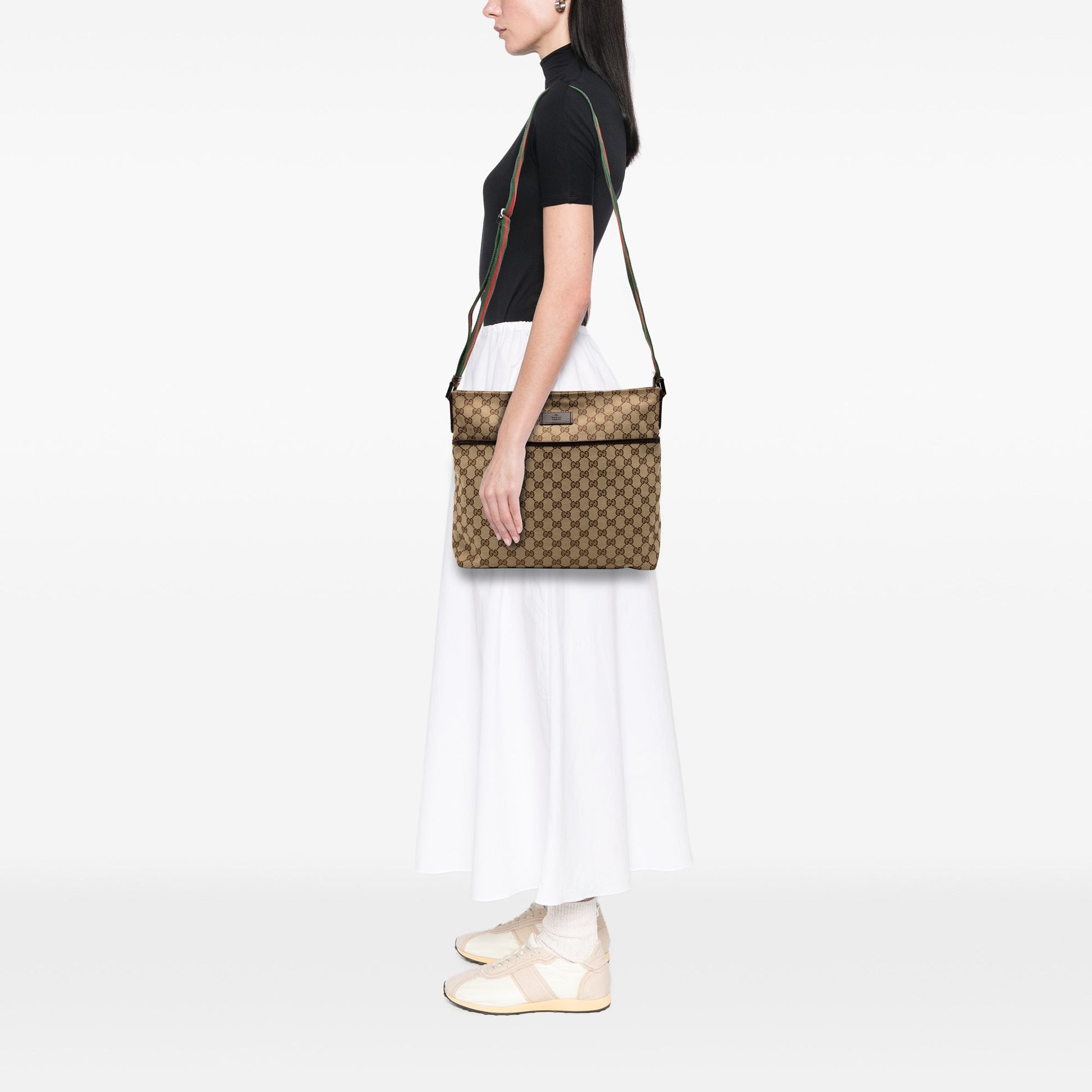 Gucci GG Canvas Web Crossbody