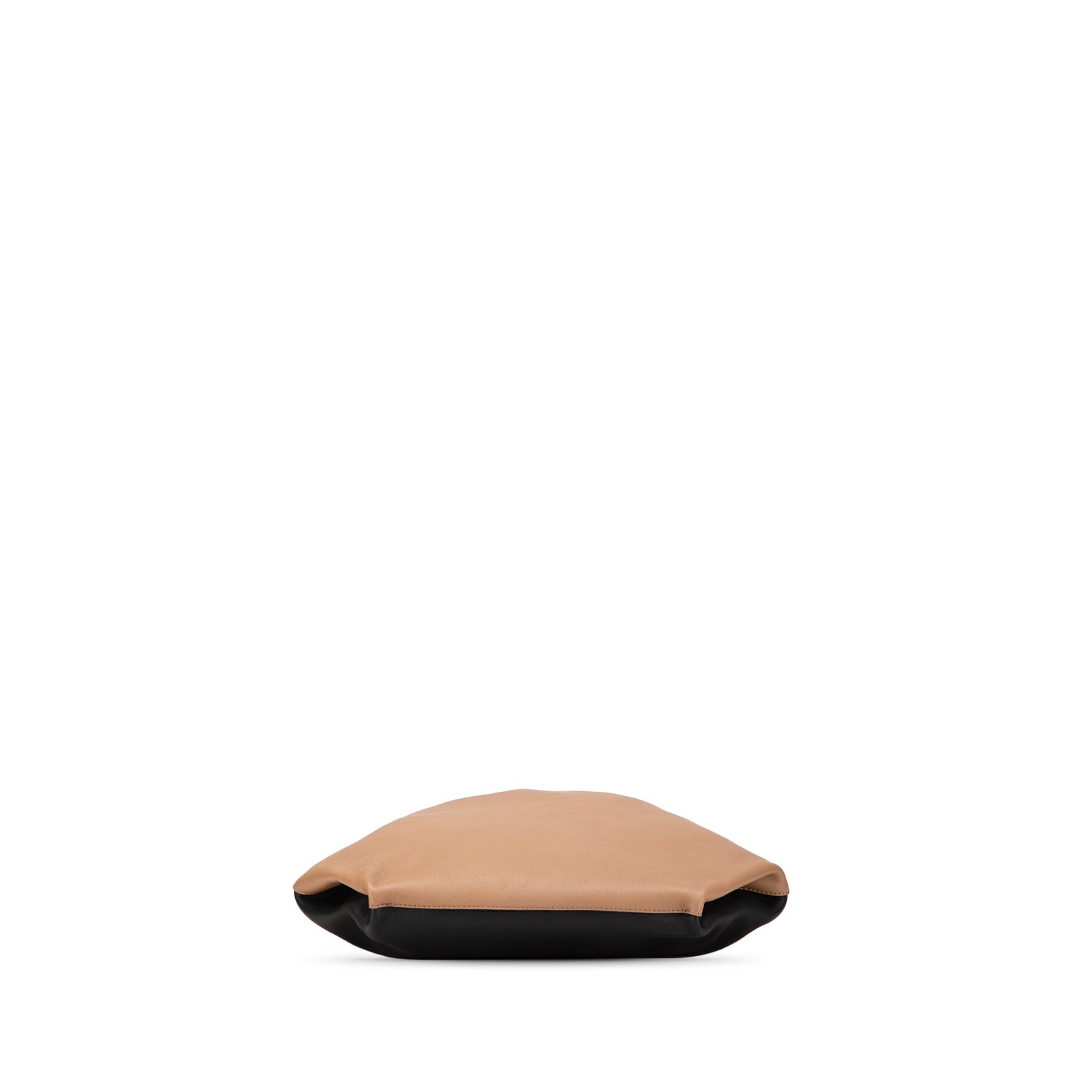 Burberry Bicolor Calfskin Grommet Hobo