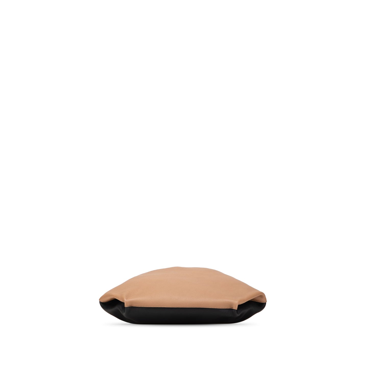 Burberry Bicolor Calfskin Grommet Hobo