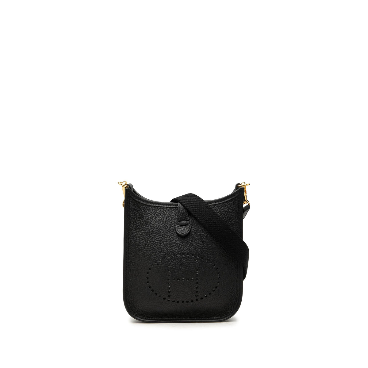 Hermès Clemence Evelyne I 16 Amazone — Black