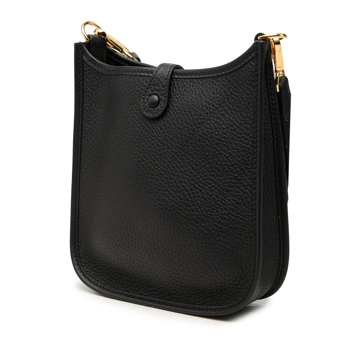 Hermès Clemence Evelyne I 16 Amazone — Black