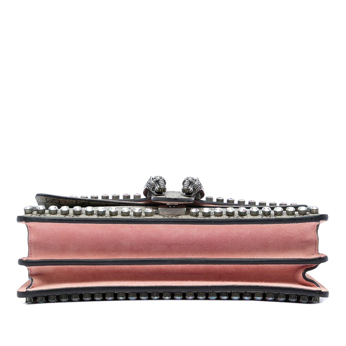 Gucci Medium GG Supreme Crystal Dionysus Shoulder Bag