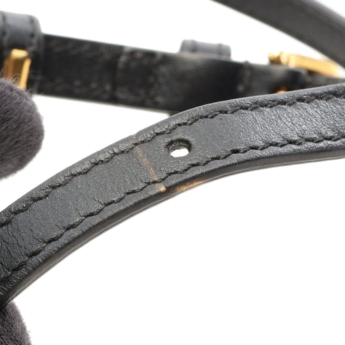 Gucci Mini Leather Horsebit 1955 Crossbody — Black