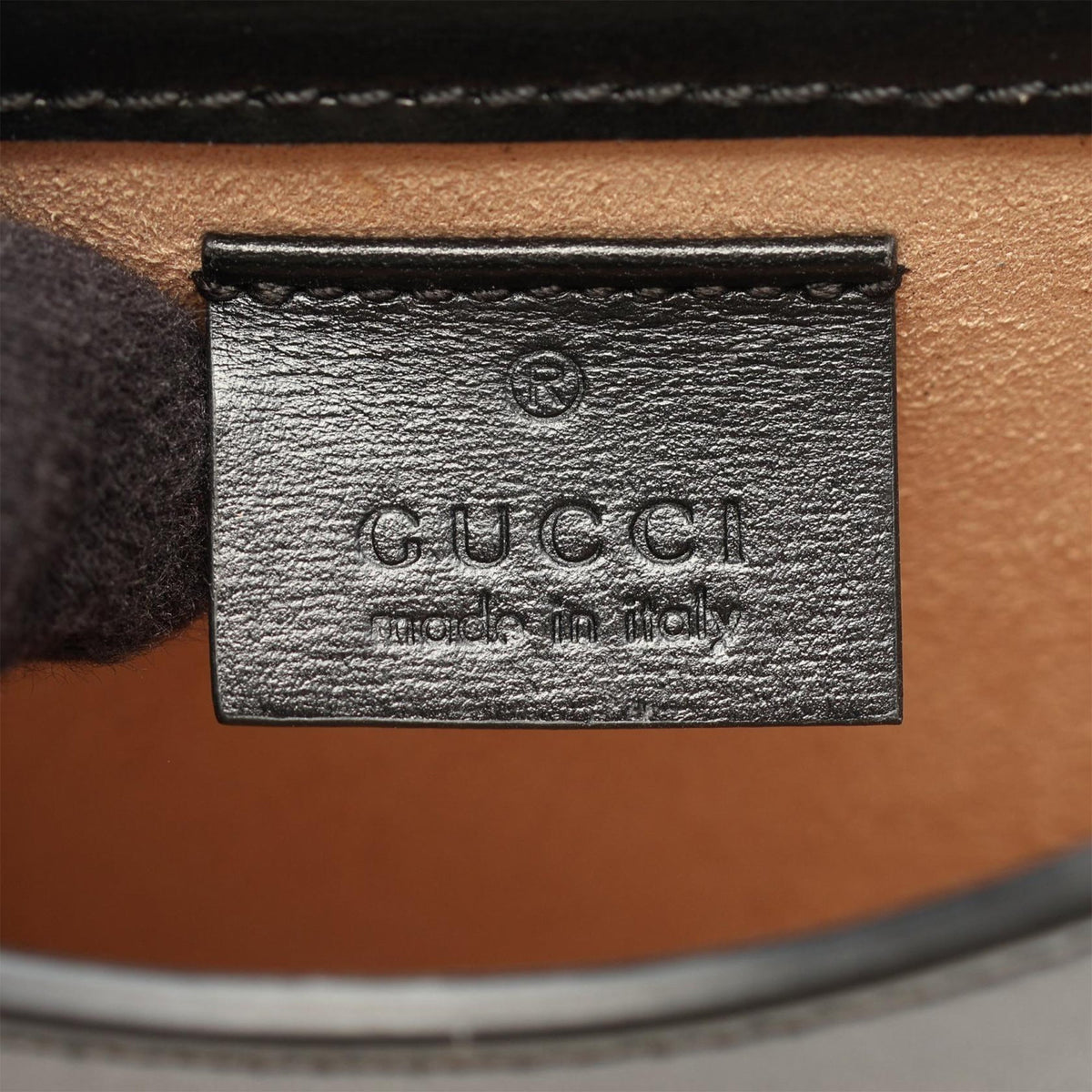 Gucci Mini Leather Horsebit 1955 Crossbody — Black