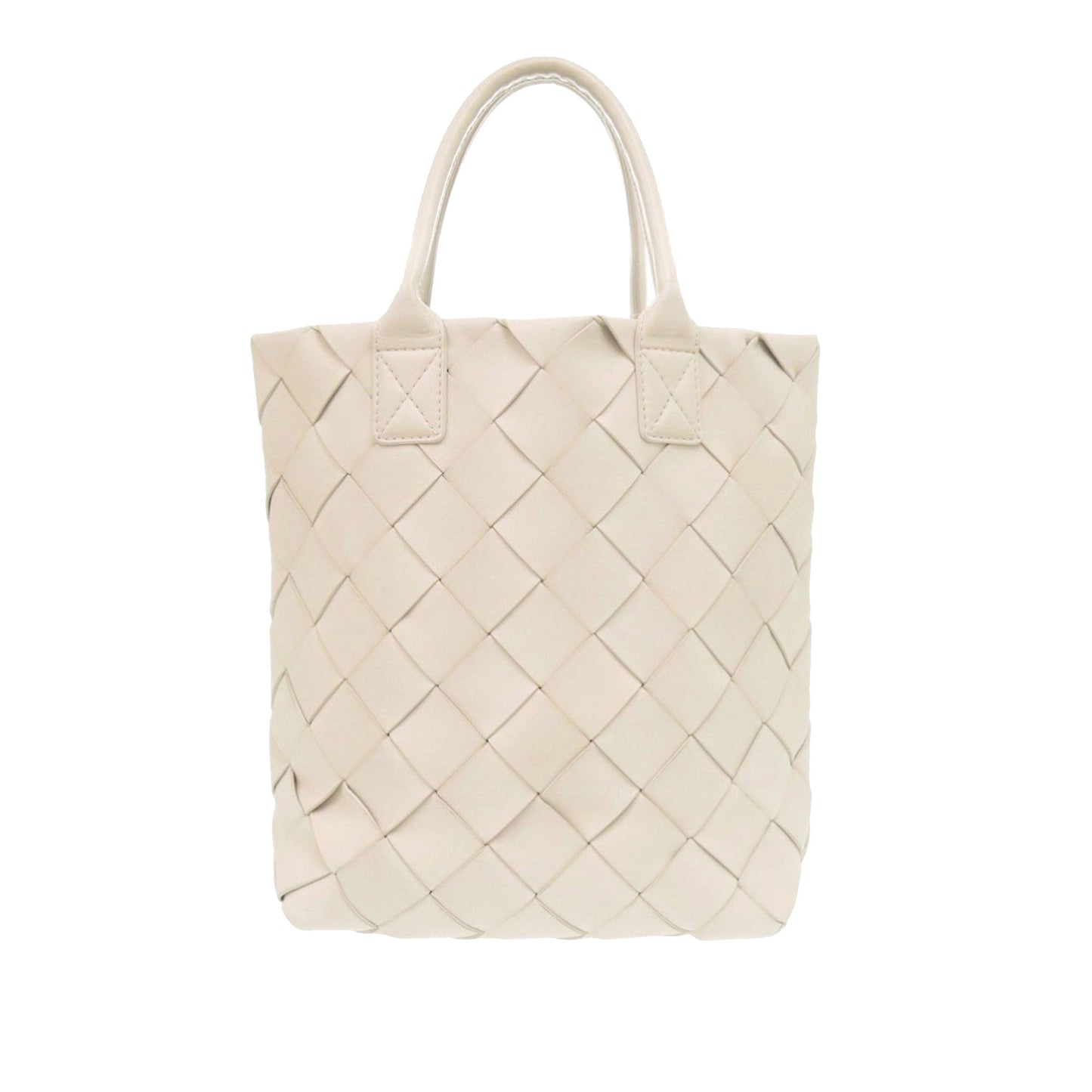 Bottega Veneta Lambskin Maxi Intrecciato Cabat Tote 30