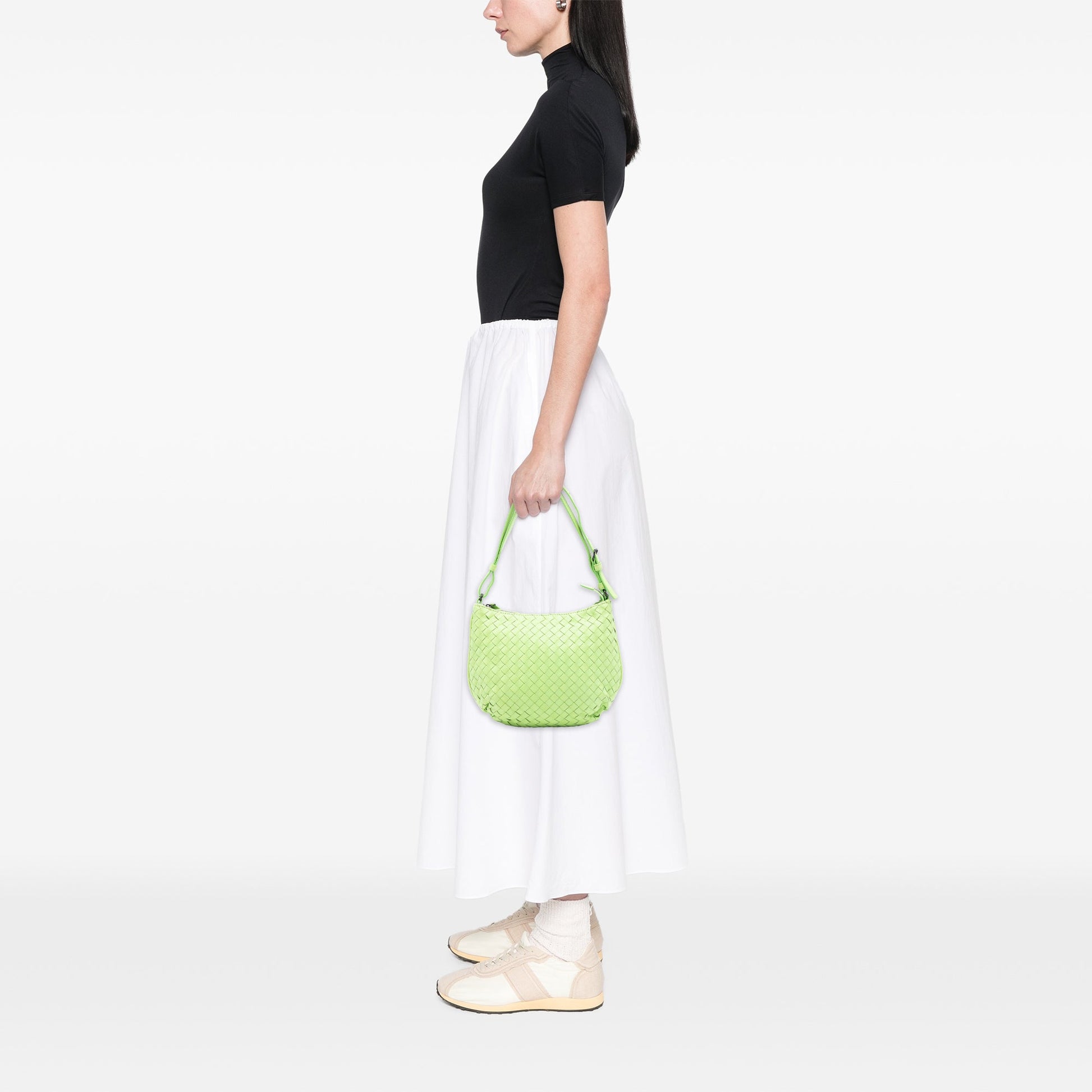 Bottega Veneta Nappa Intrecciato Shoulder Bag