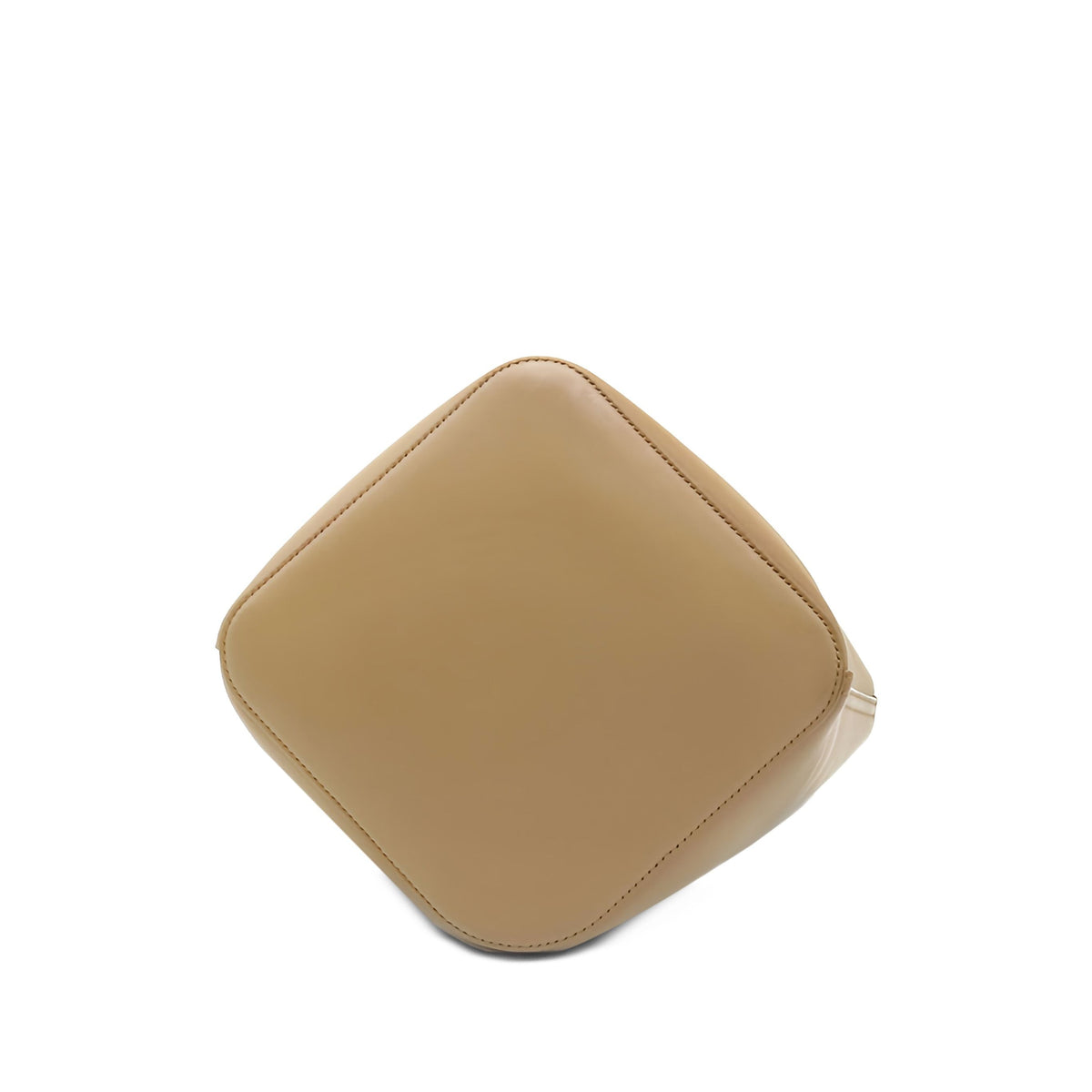 LOEWE Medium Smooth Calfskin Pebble Bucket Bag — Brown
