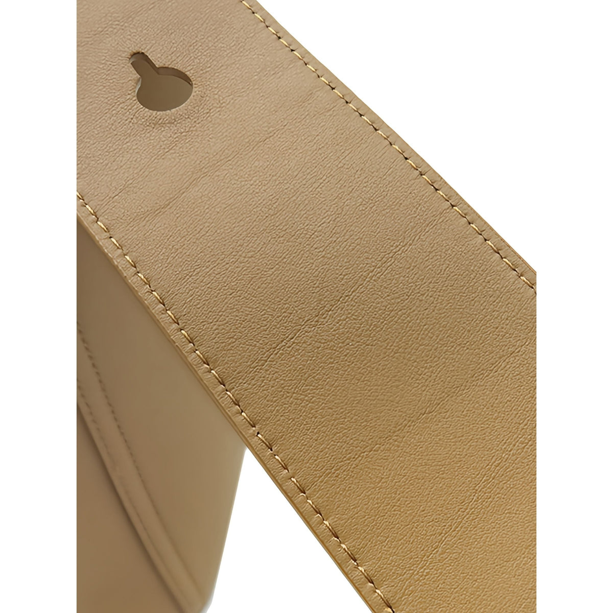 LOEWE Medium Smooth Calfskin Pebble Bucket Bag — Brown