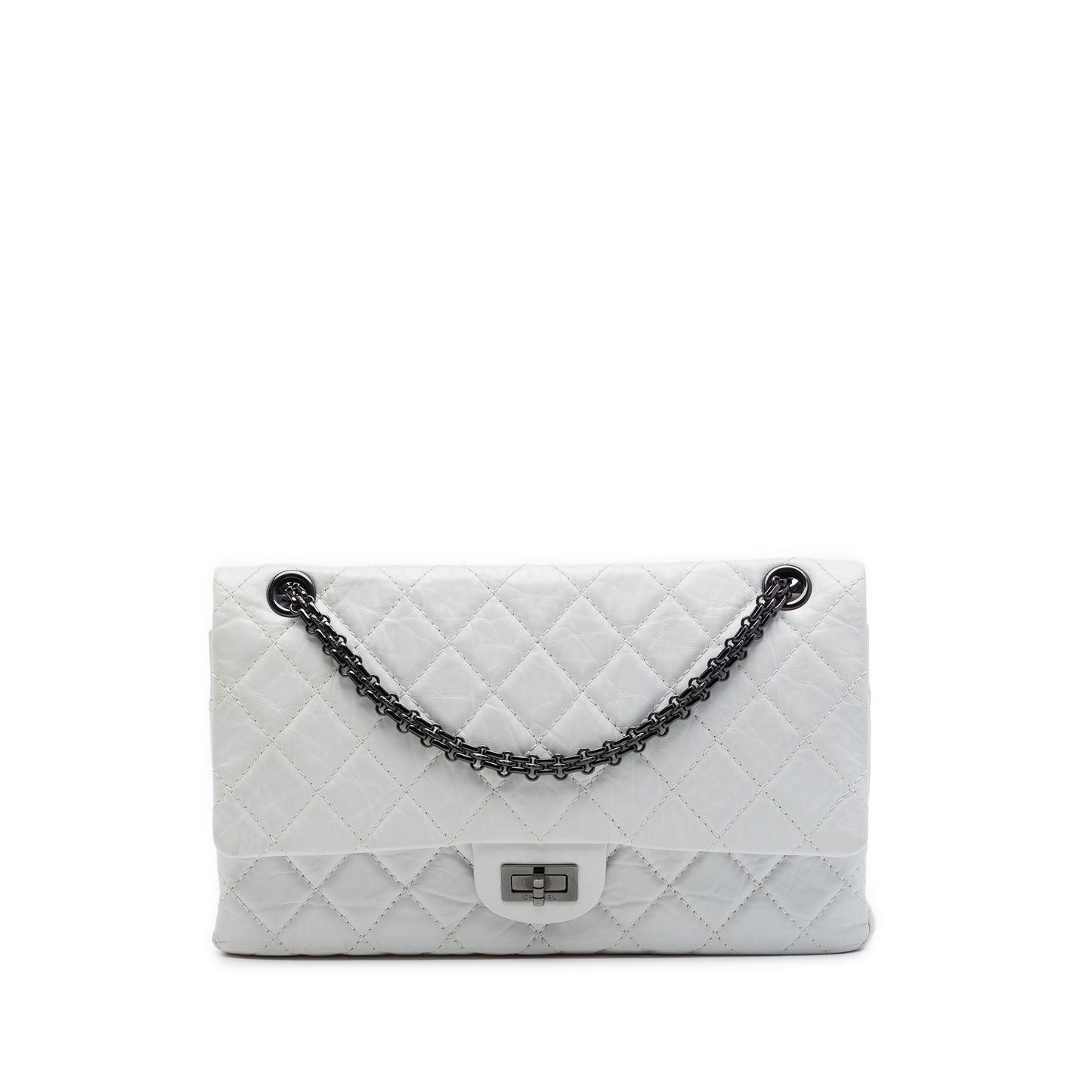 Chanel Quilted Aged Calfskin Reissue 2.55 Double Flap 226