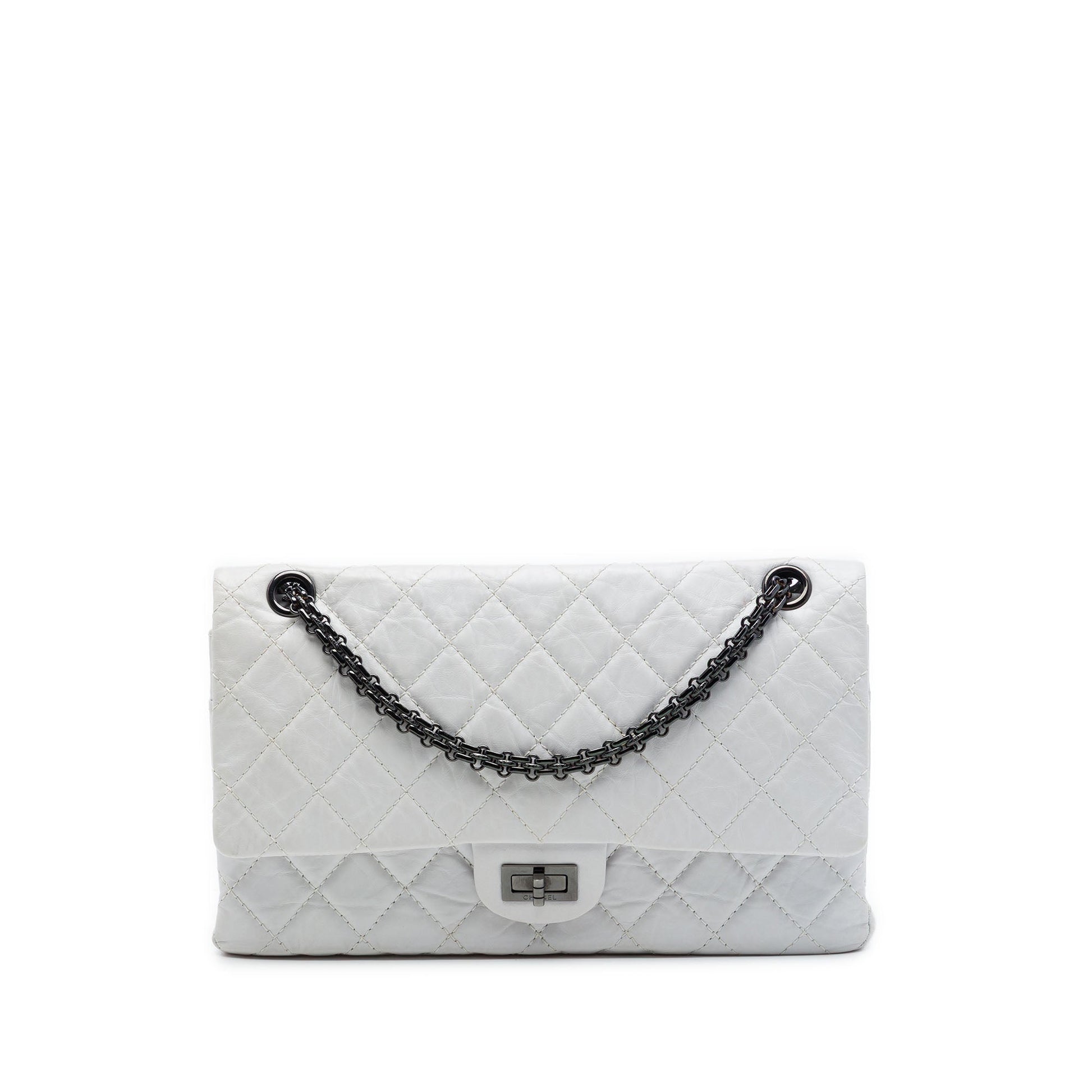 Chanel Quilted Aged Calfskin Reissue 2.55 Double Flap 226