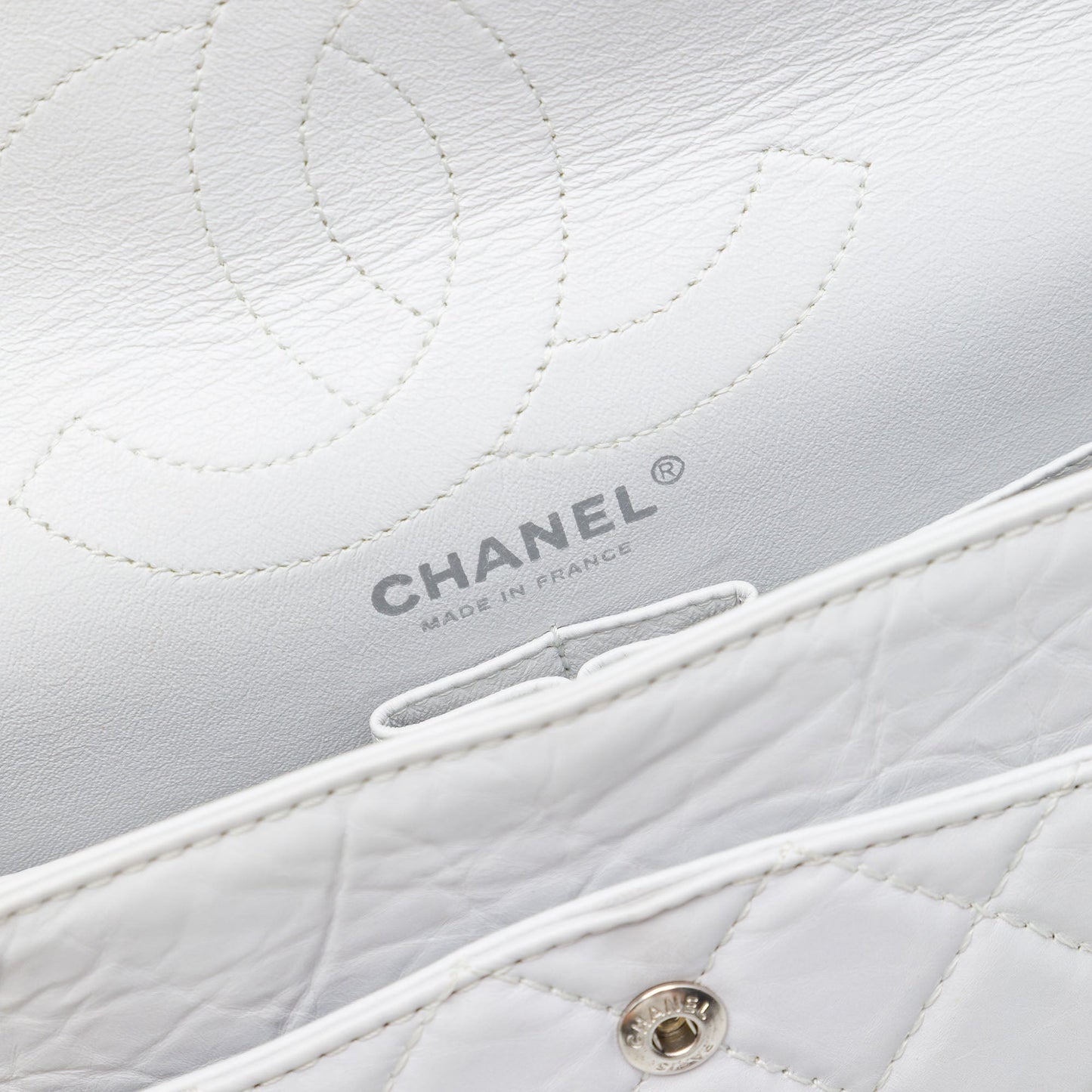 Chanel Quilted Aged Calfskin Reissue 2.55 Double Flap 226