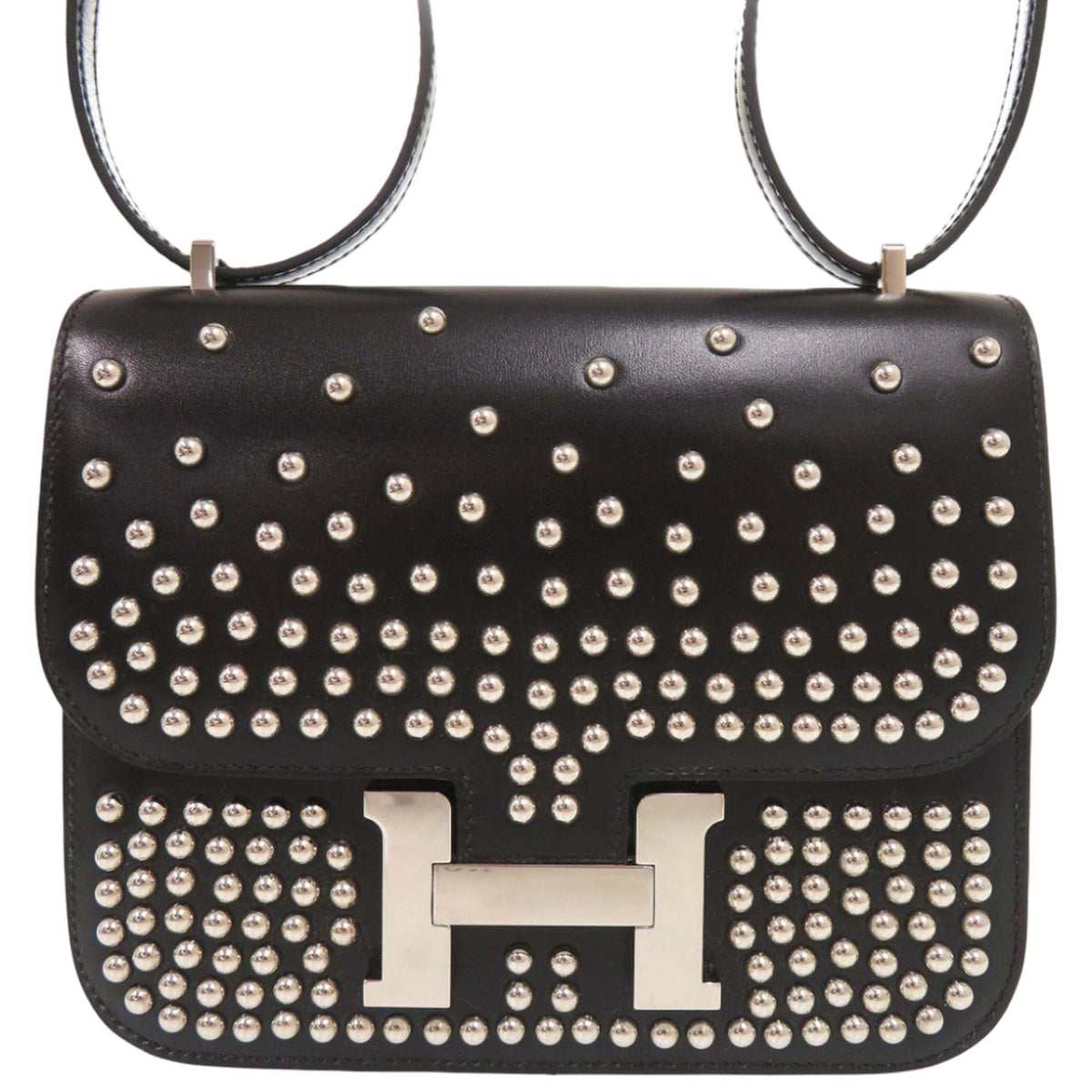Hermès Mini Box Calf Cloute Constance III 18
