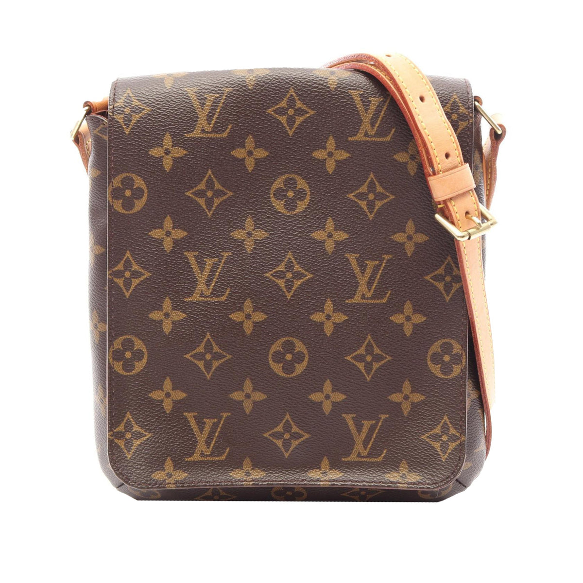Louis Vuitton Monogram Musette Salsa PM Long Strap — Brown
