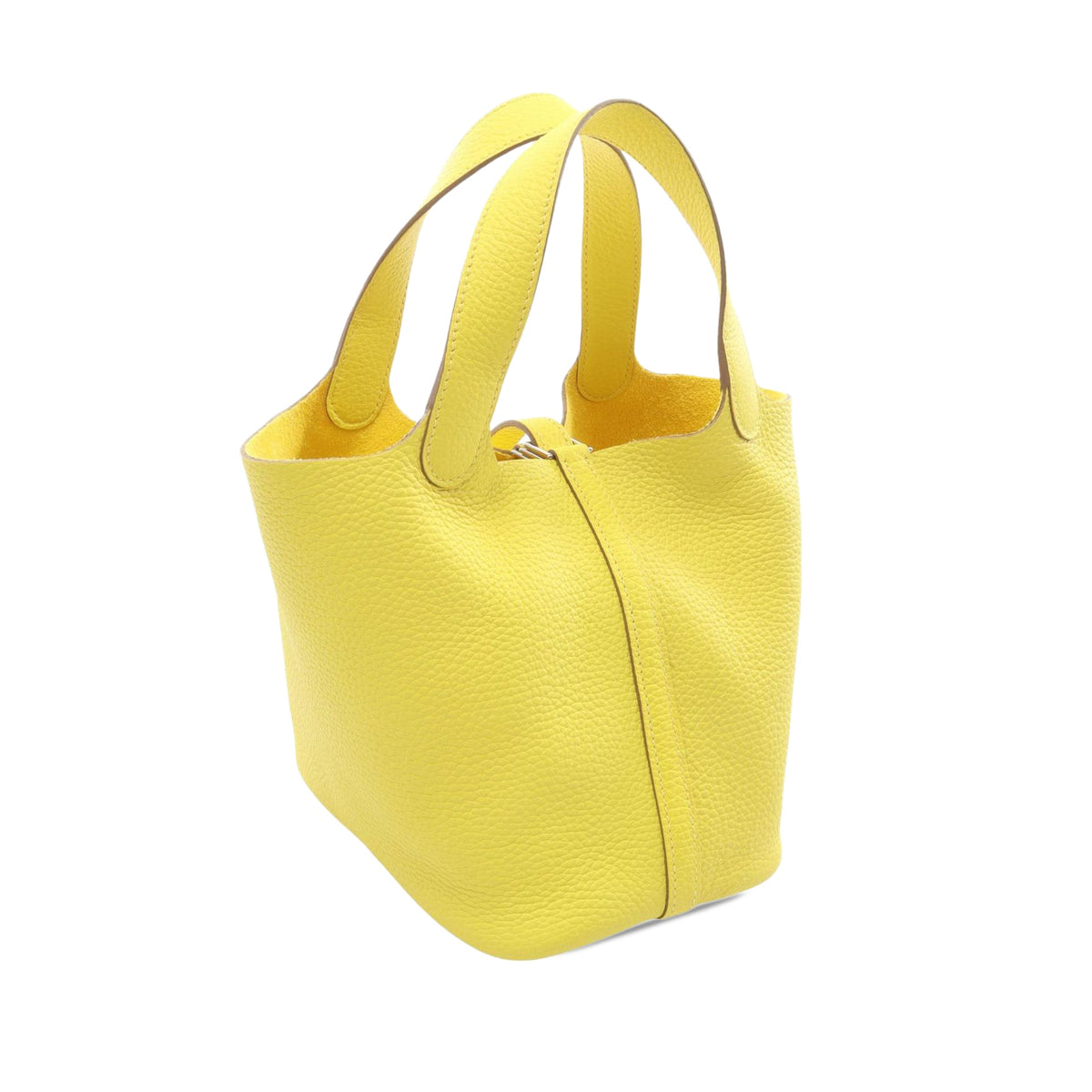 Hermès Clemence Picotin Lock 18 — Yellow