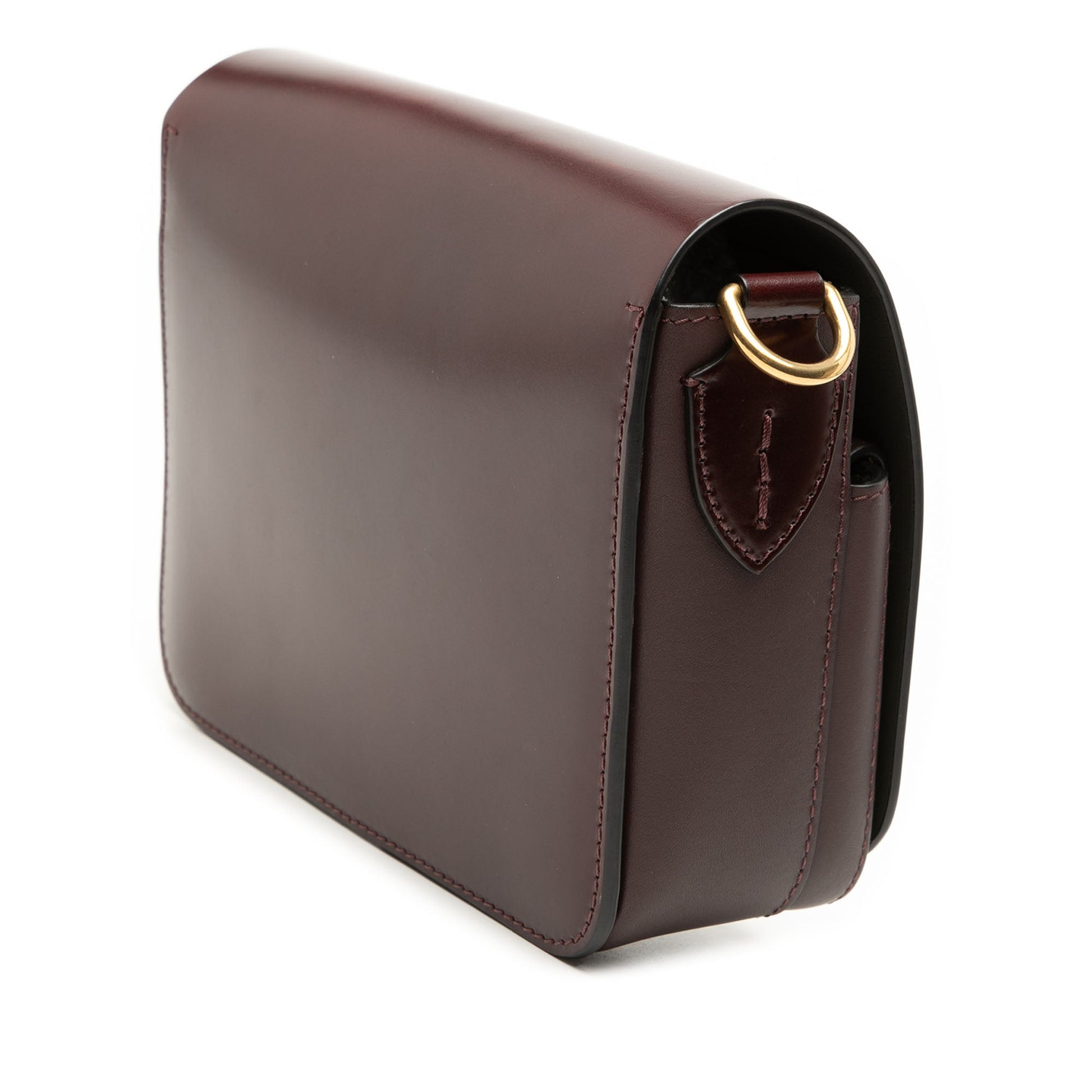 Burberry Leather Bridle Square Crossbody