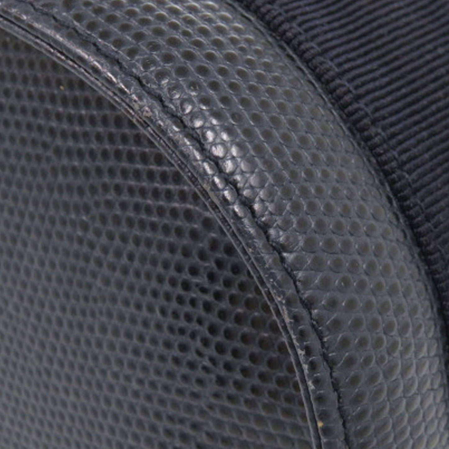 Ferragamo Lizard Embossed Leather Vara Bow Drawstring Backpack