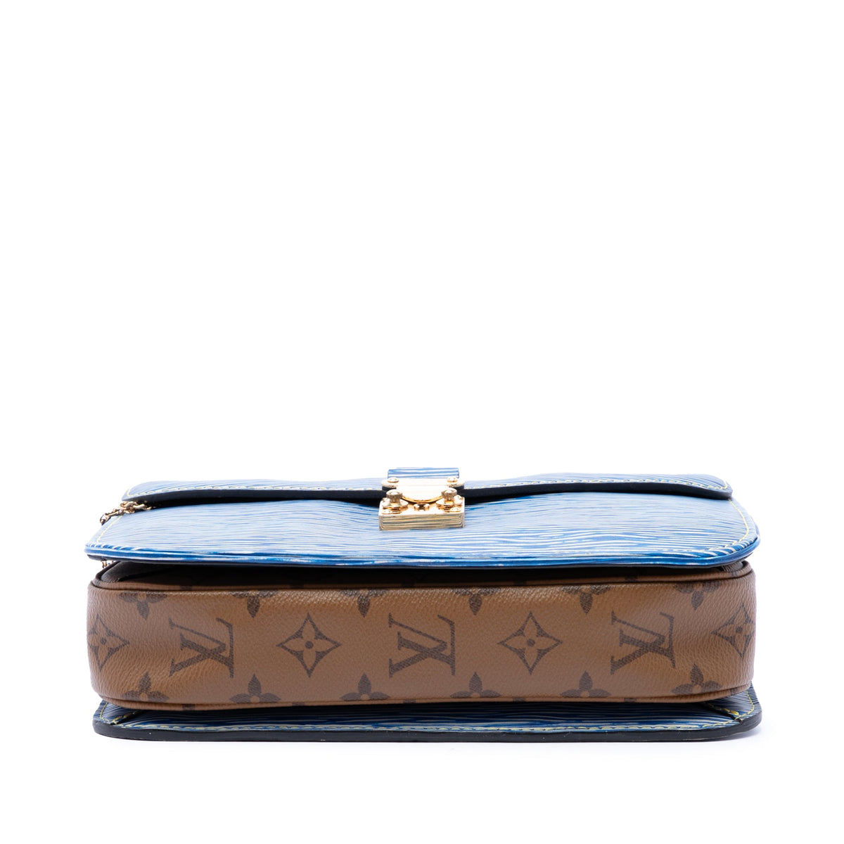 Louis Vuitton Epi Denim and Reverse Monogram Pochette Metis