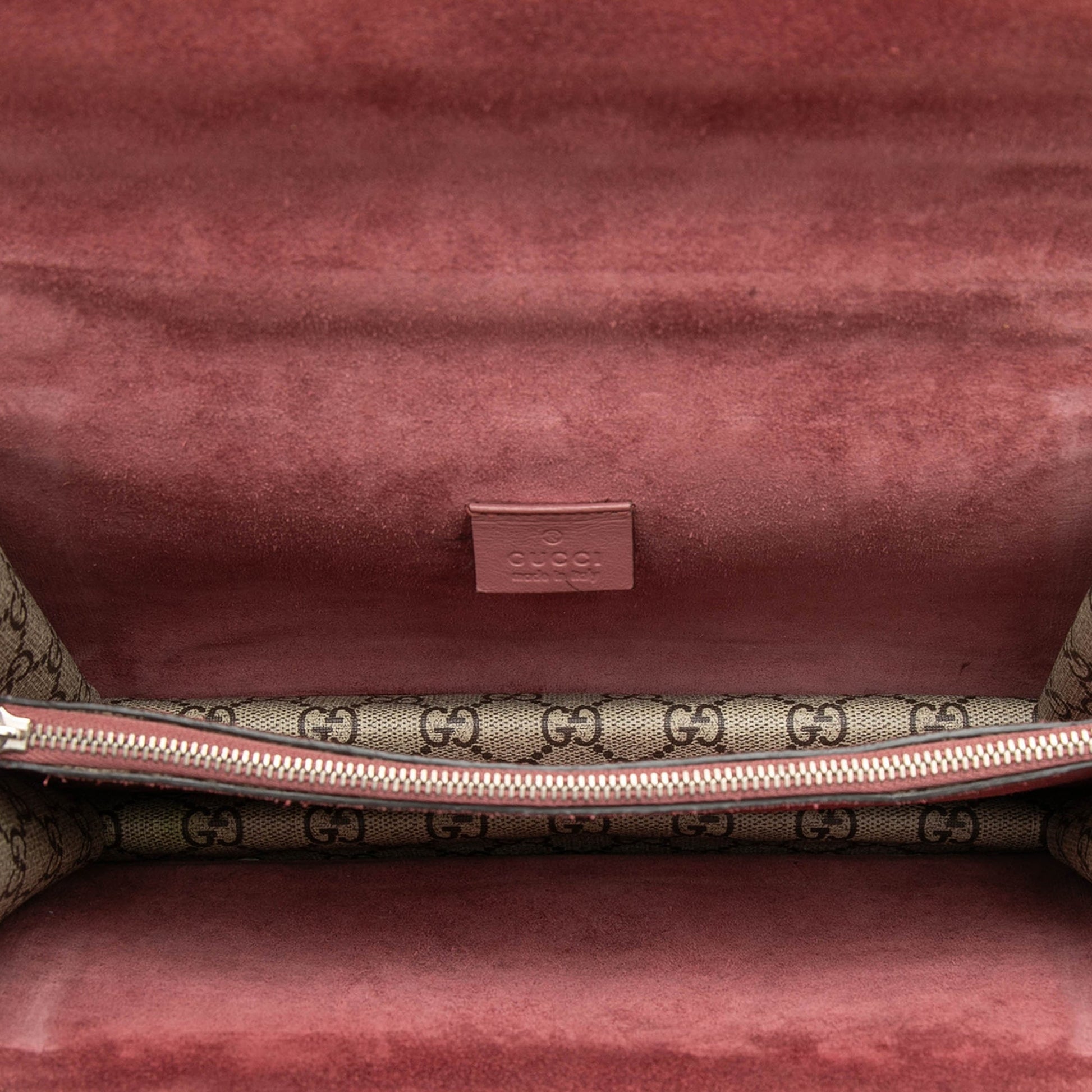 Gucci Small GG Supreme Blooms Dionysus Shoulder Bag
