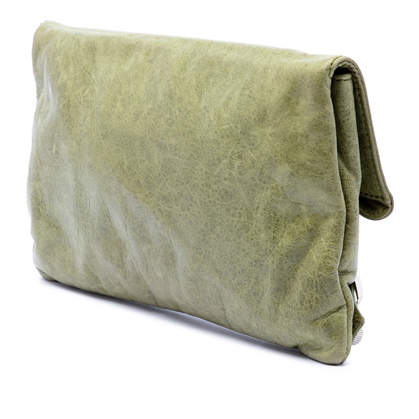 Balenciaga Lambskin Motocross Giant 21 Envelope Clutch