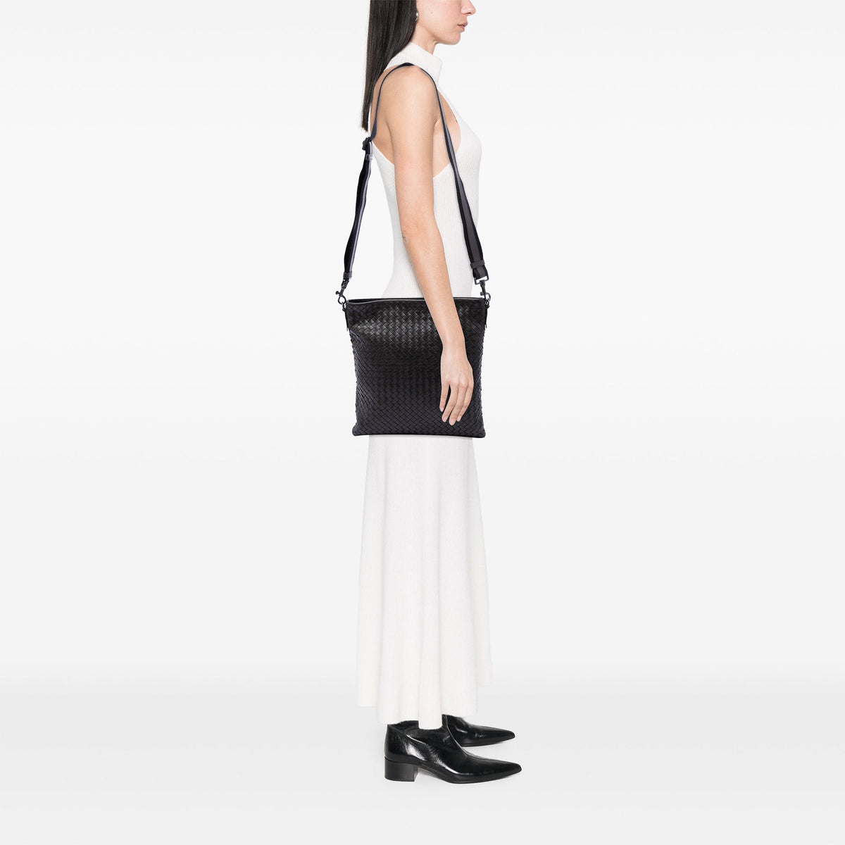Bottega Veneta Nappa Intrecciato VN Crossbody