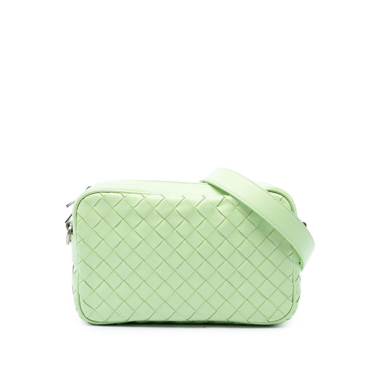 Bottega Veneta Small Calfskin Intrecciato Camera Bag