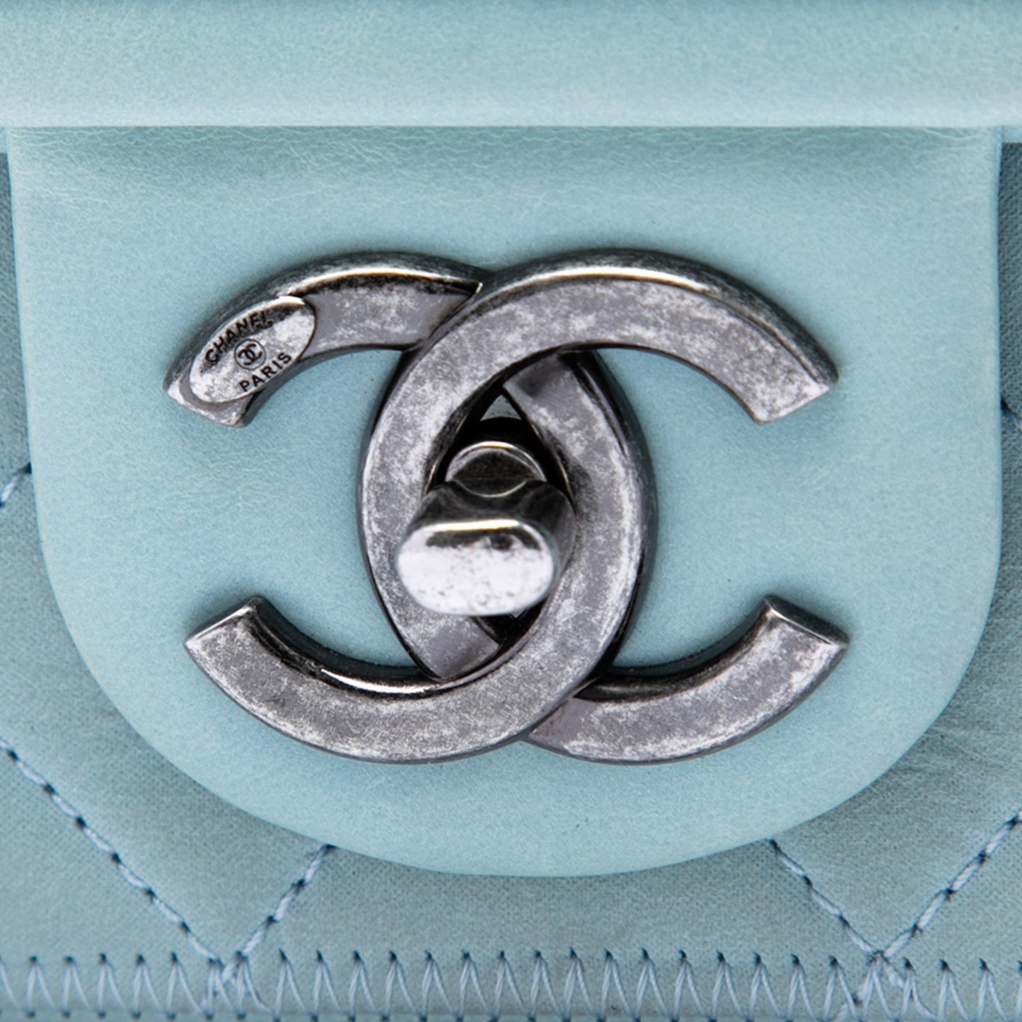 Chanel CC Quilted Calfskin Single Flap