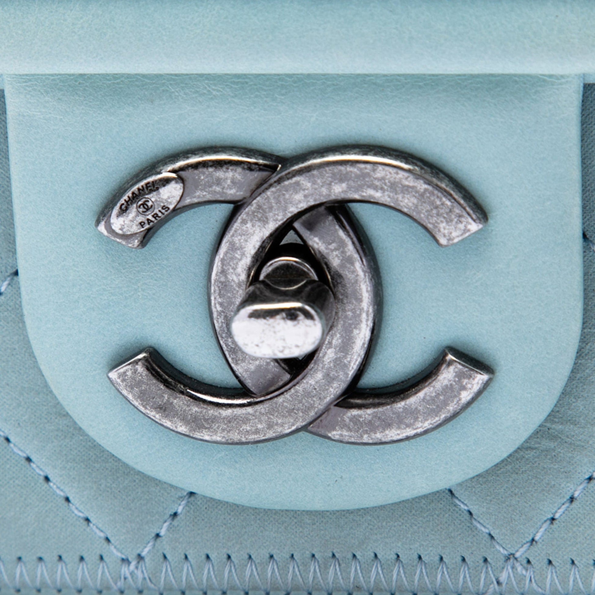 Chanel CC Quilted Calfskin Single Flap