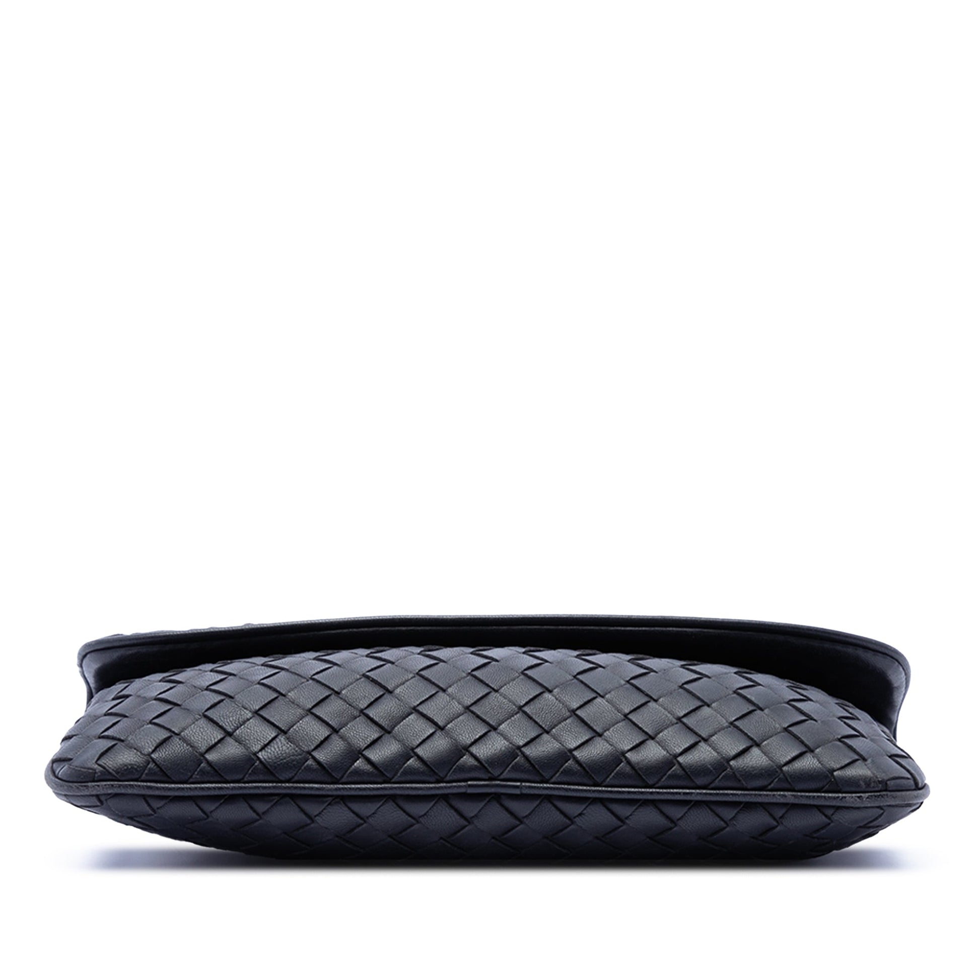 Bottega Veneta Mini Nappa Intrecciato Turn Lock Crossbody