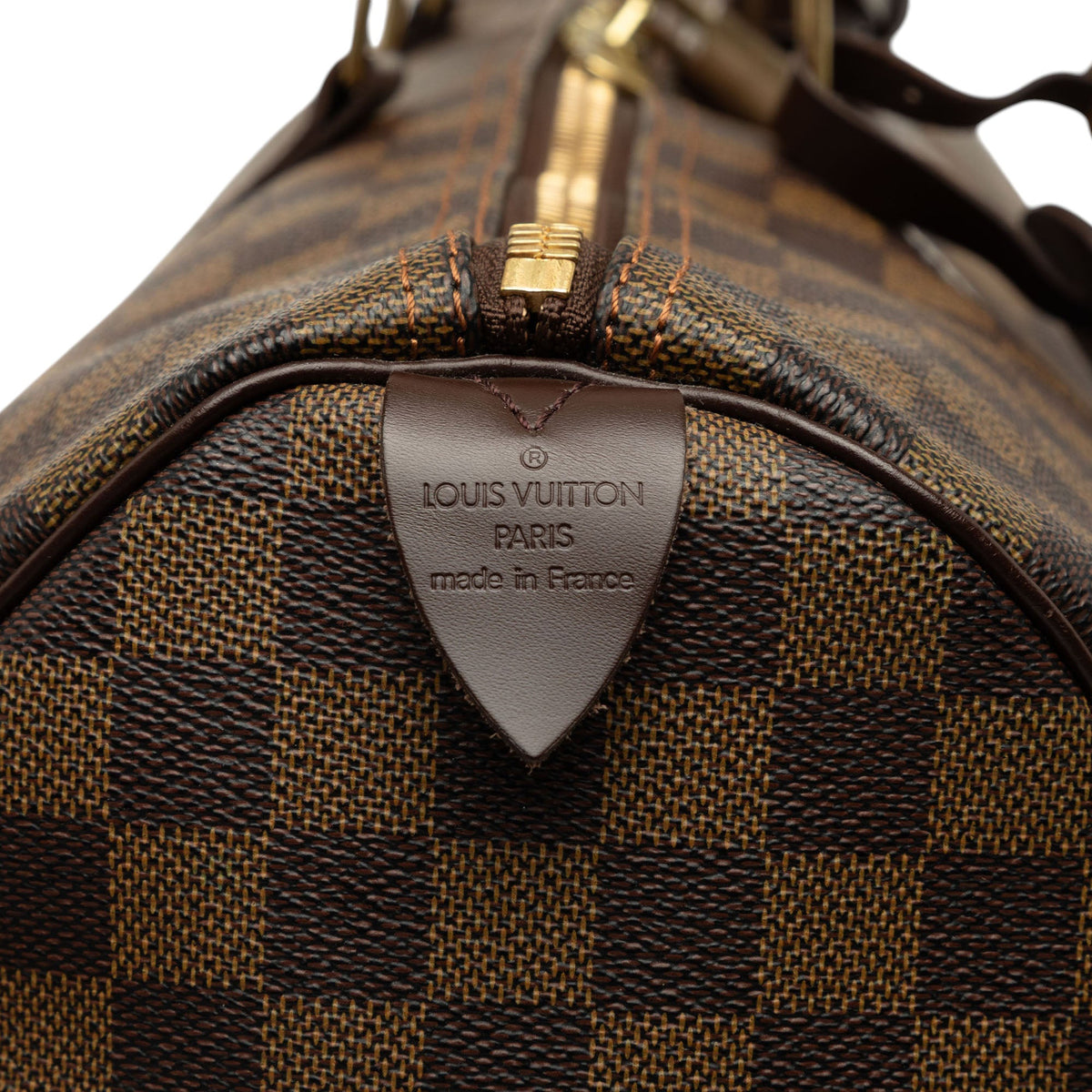 Louis Vuitton Damier Ebene Keepall 50 — Brown