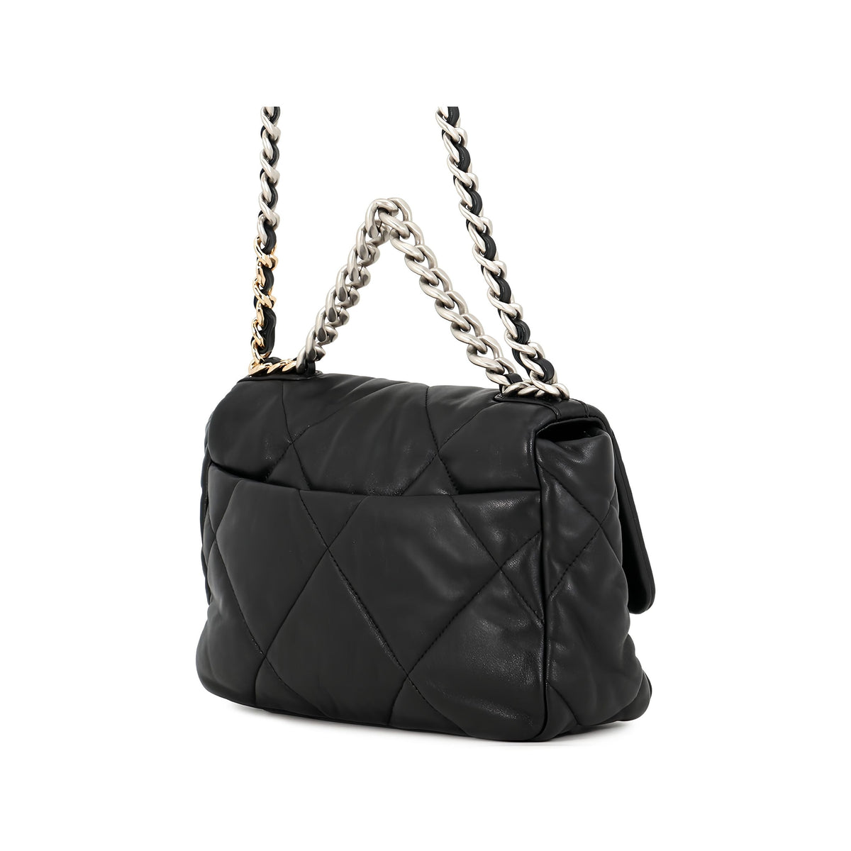 Chanel Medium Lambskin 19 Flap — Black