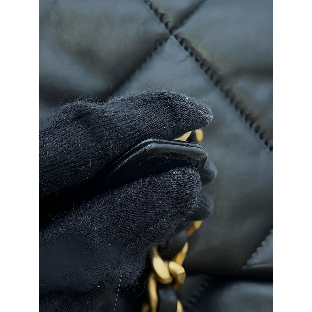 Chanel Medium Lambskin 19 Flap — Black