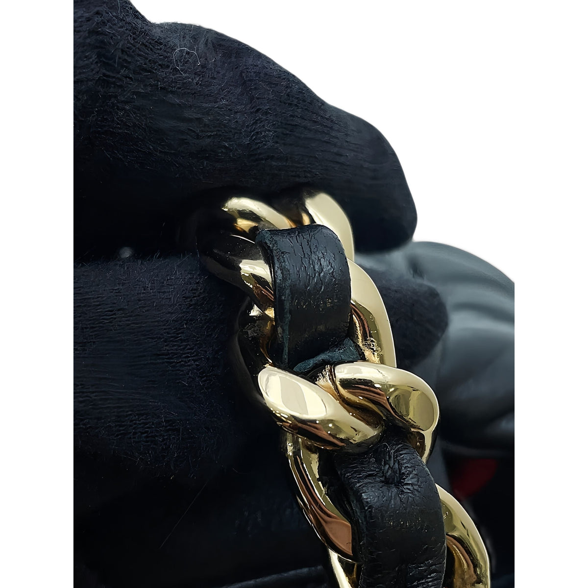 Chanel Medium Lambskin 19 Flap — Black
