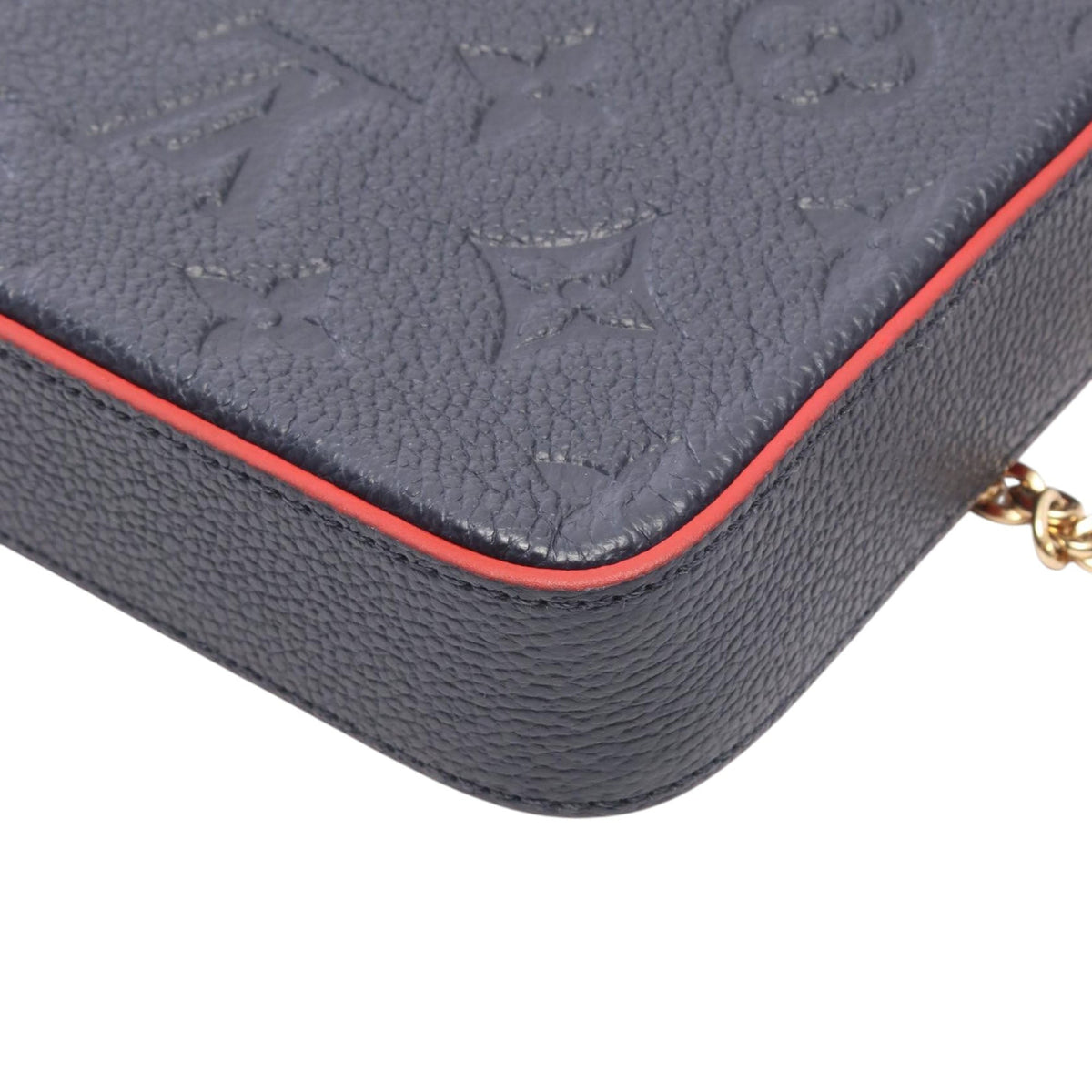 Louis Vuitton Monogram Empreinte Pochette Felicie — Blue
